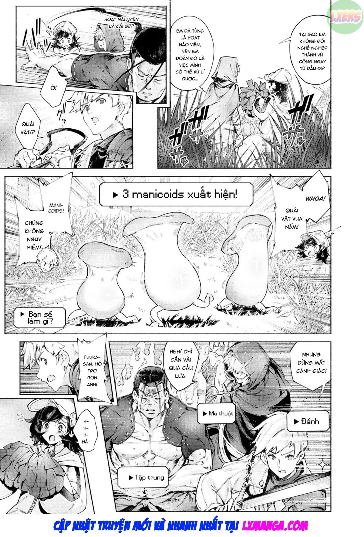 HentaiVN.net - Ảnh 8 - Boukensha-tachi no Nagai Tabiji - Chap 1