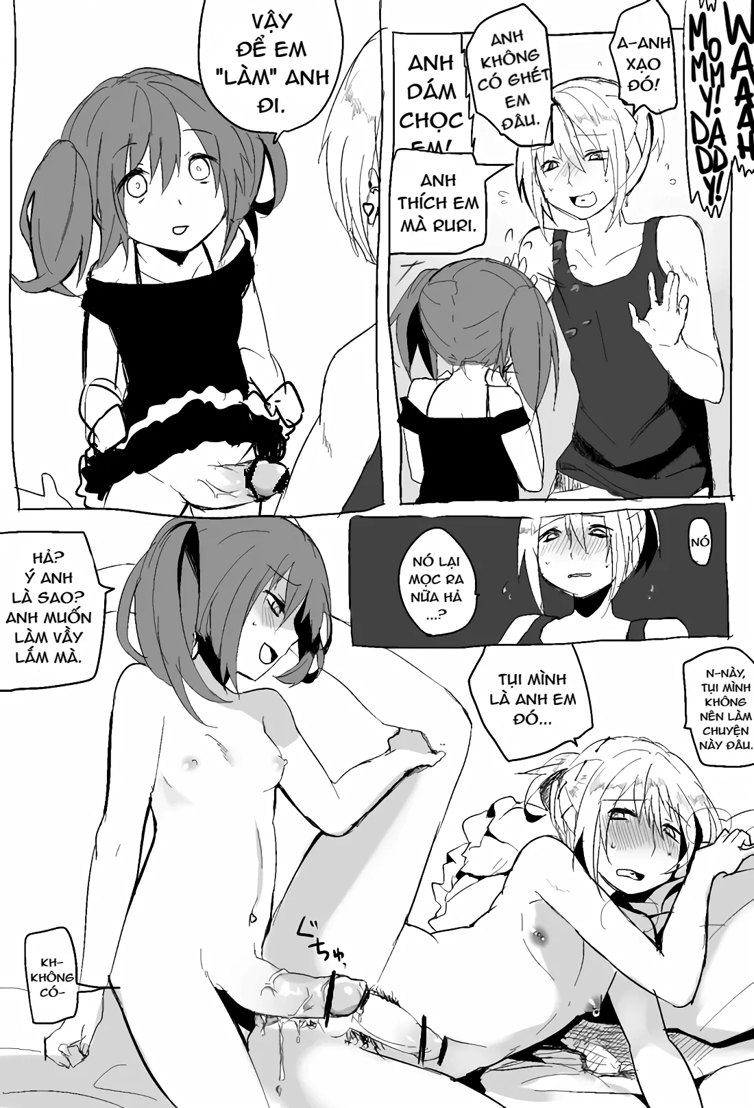 HentaiVN.net - Ảnh 13 - OniiLoli [Onirori; おにロリ] - Chap 1