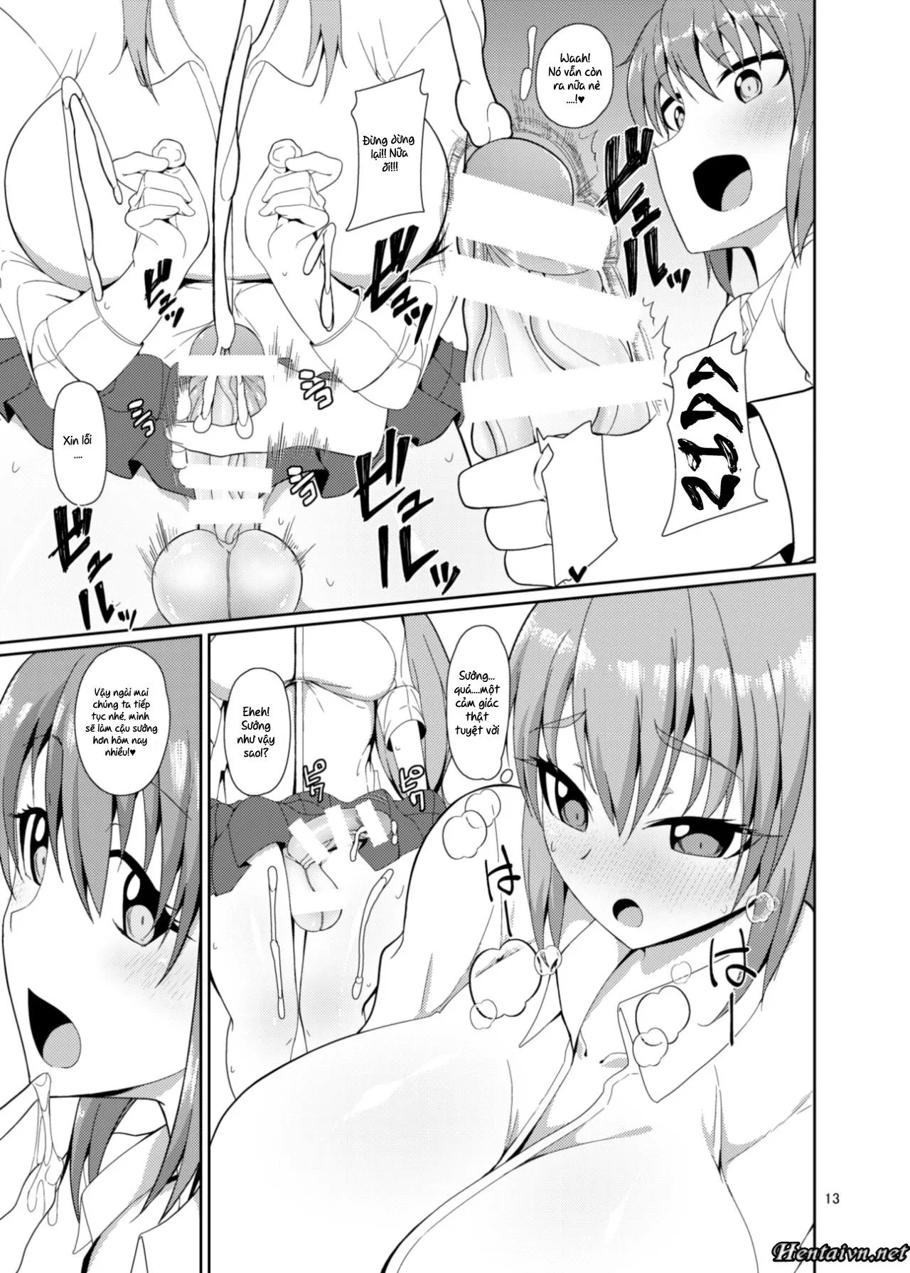 HentaiVN.net - Ảnh 13 - Cô bạn cùng lớp Futanari của tôi [Classmate no Futanarikko] - Chap 1
