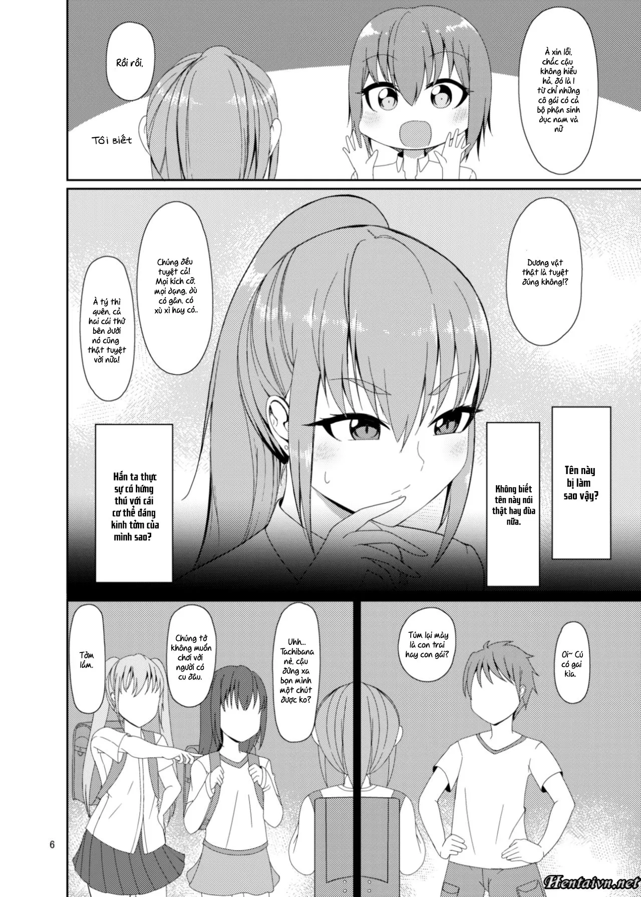 HentaiVN.net - Ảnh 6 - Cô bạn cùng lớp Futanari của tôi [Classmate no Futanarikko] - Chap 1