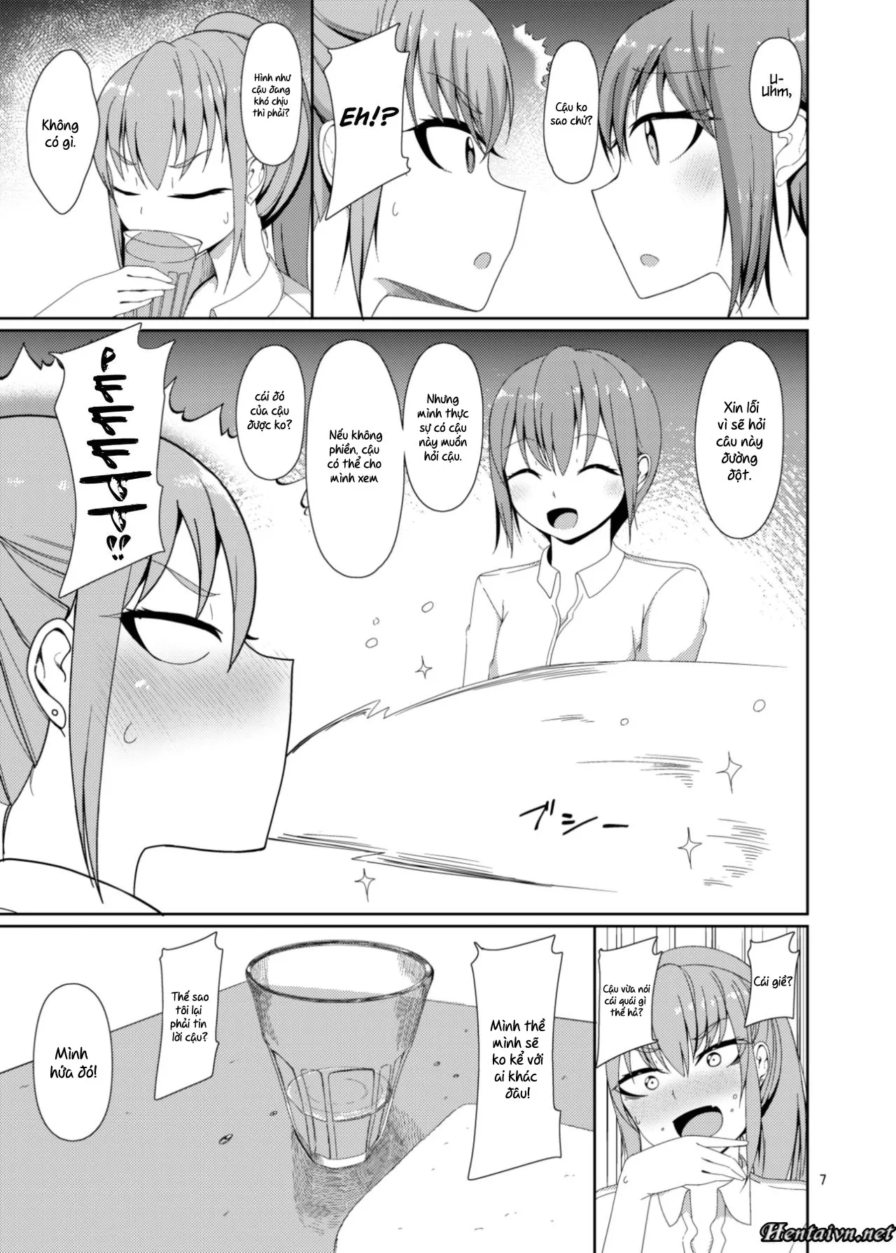 HentaiVN.net - Ảnh 7 - Cô bạn cùng lớp Futanari của tôi [Classmate no Futanarikko] - Chap 1