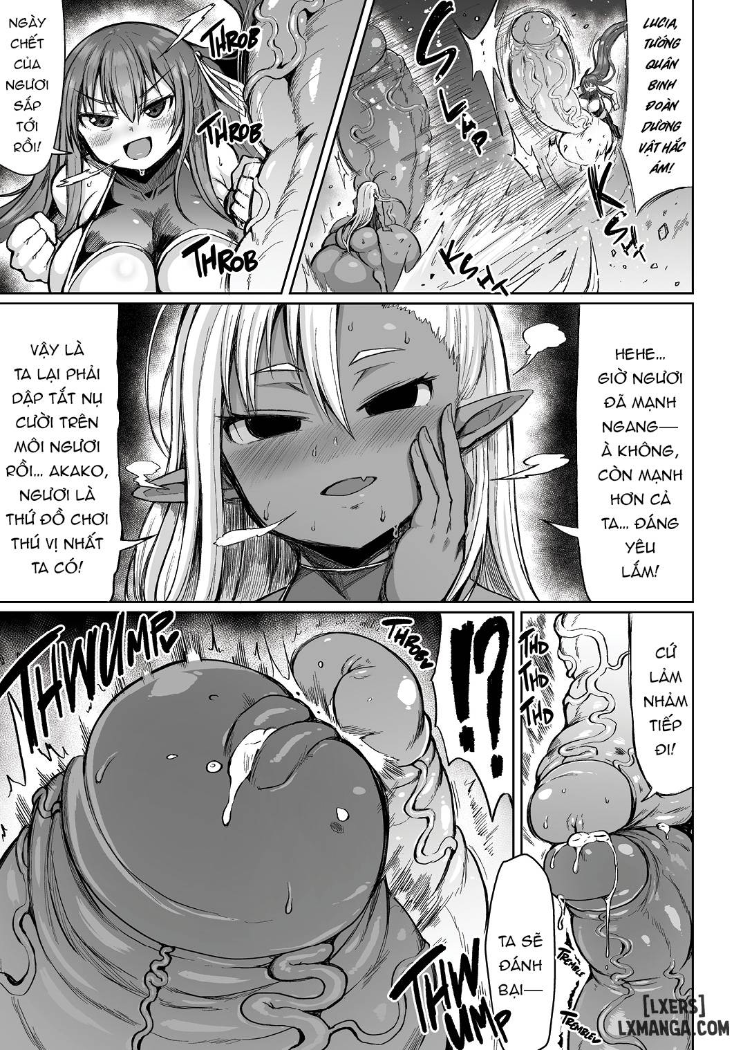 HentaiVN.net - Ảnh 37 - Colossal Cock Champions: The Dicks of Justice 1 & 2 - Chap 1
