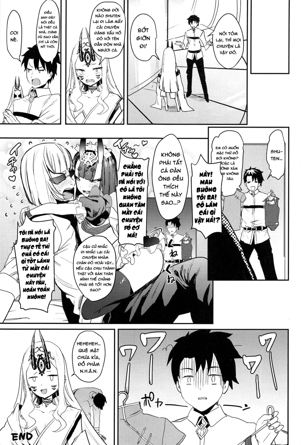 HentaiVN.net - Ảnh 14 - Shuten Douji-chan o Komarasetai (Fate/Grand Order) - Chap 1