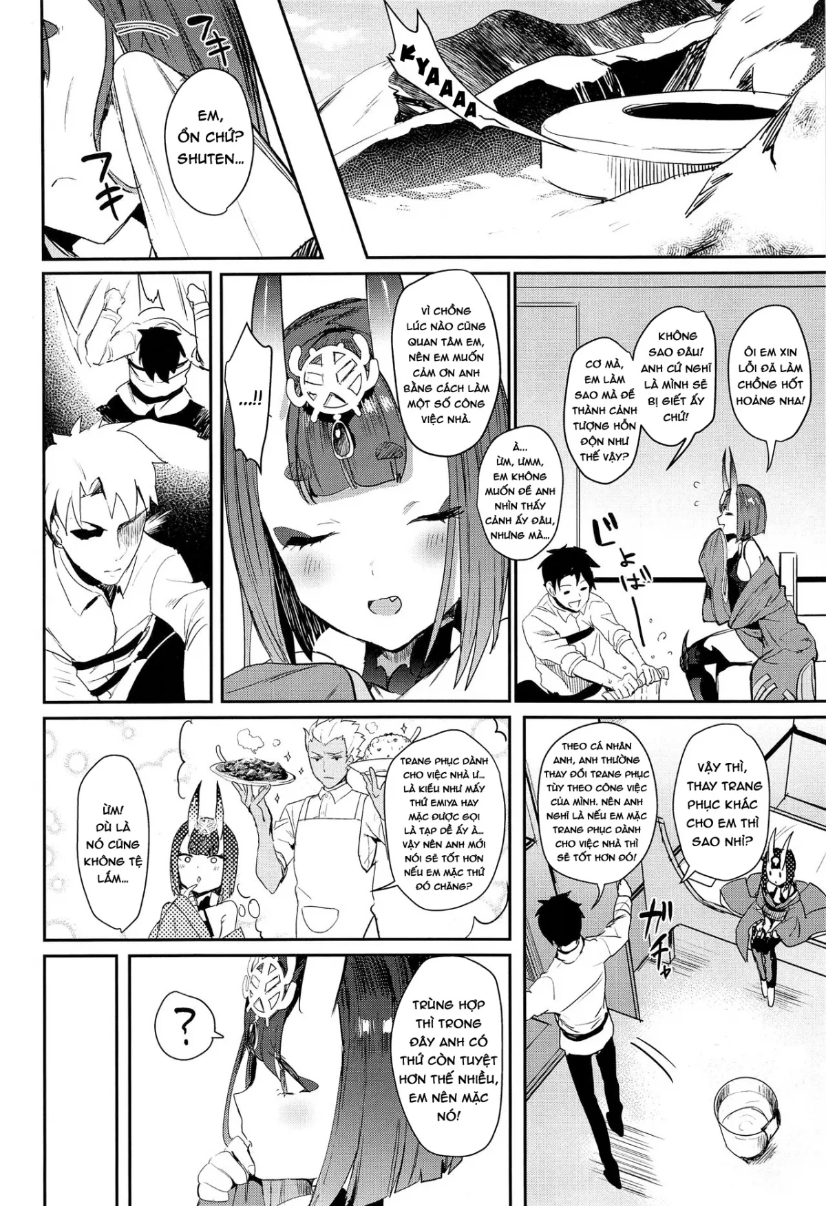 HentaiVN.net - Ảnh 4 - Shuten Douji-chan o Komarasetai (Fate/Grand Order) - Chap 1