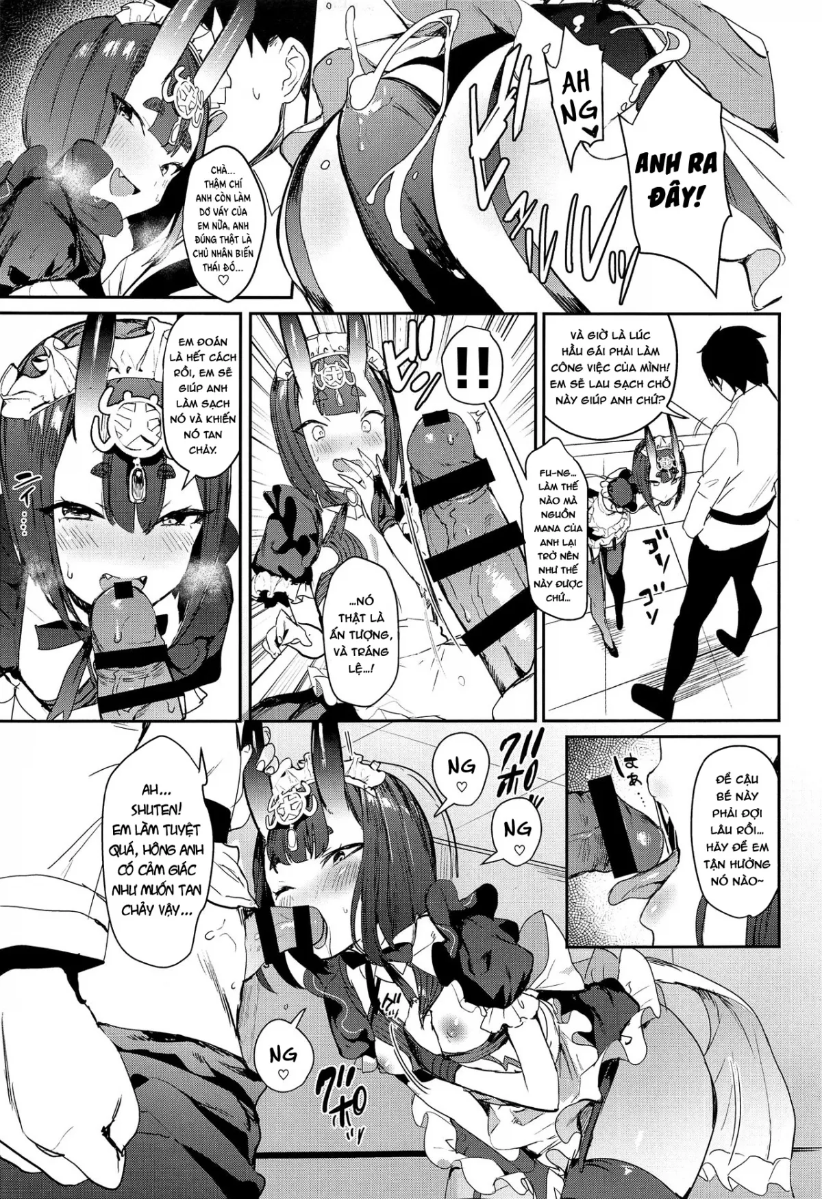 HentaiVN.net - Ảnh 7 - Shuten Douji-chan o Komarasetai (Fate/Grand Order) - Chap 1