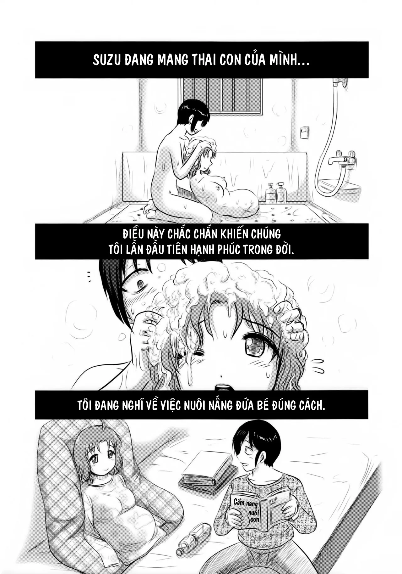 HentaiVN.net - Ảnh 19 - Chị Suzu sẽ chỉ là của riêng tôi 2. [Doku Doku GRAVESTONE Kanketsu Hen] - Chap 1