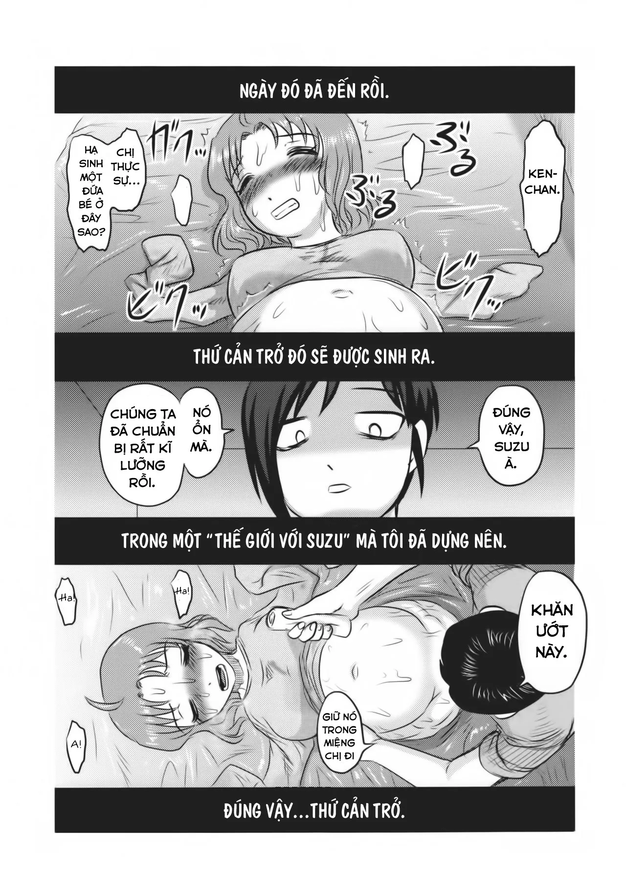 HentaiVN.net - Ảnh 21 - Chị Suzu sẽ chỉ là của riêng tôi 2. [Doku Doku GRAVESTONE Kanketsu Hen] - Chap 1