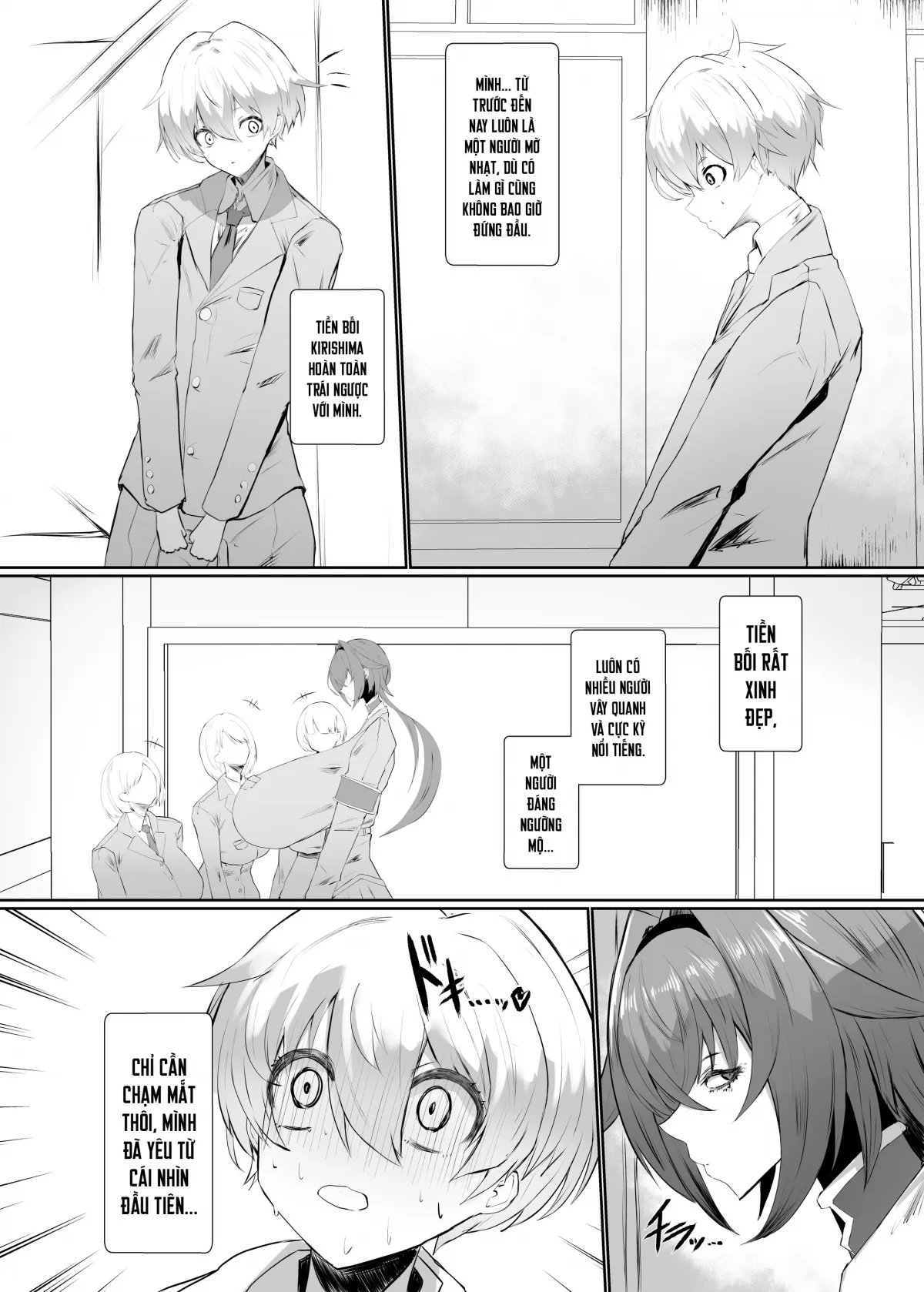 HentaiVN.net - Ảnh 6 - Kirishima Senpai - Chap 1