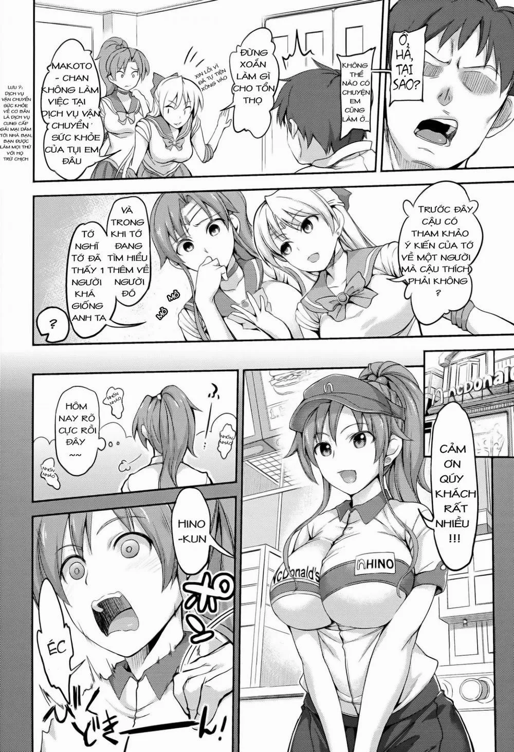 HentaiVN.net - Ảnh 3 - Fuuzoku Kinsei to Renai Mokusei (Sailor Moon) - Chap 1