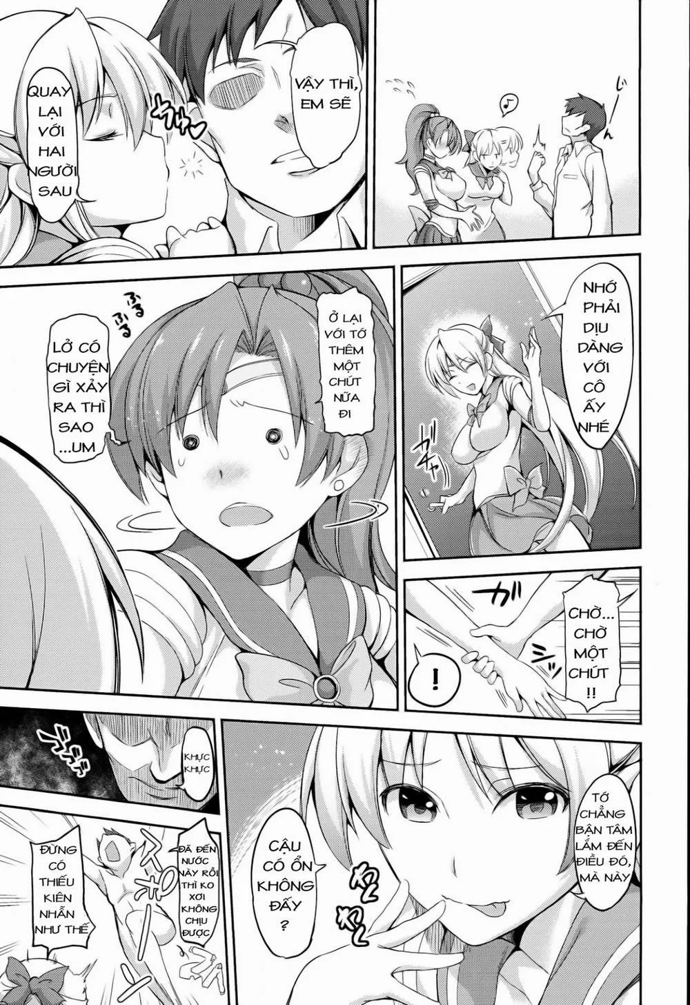 HentaiVN.net - Ảnh 6 - Fuuzoku Kinsei to Renai Mokusei (Sailor Moon) - Chap 1