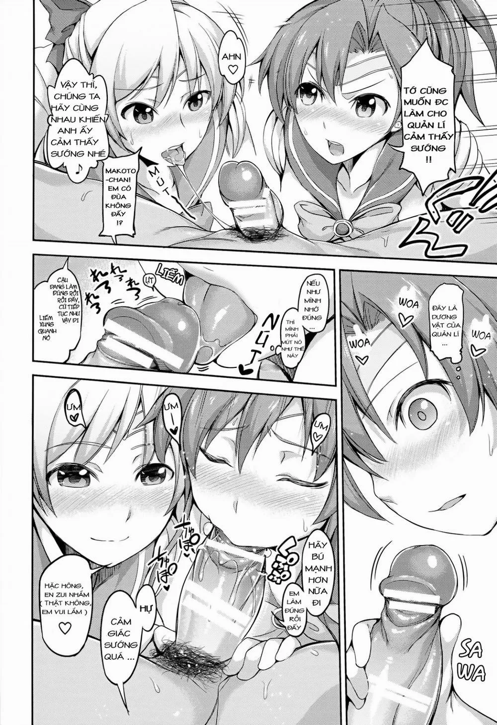 HentaiVN.net - Ảnh 9 - Fuuzoku Kinsei to Renai Mokusei (Sailor Moon) - Chap 1