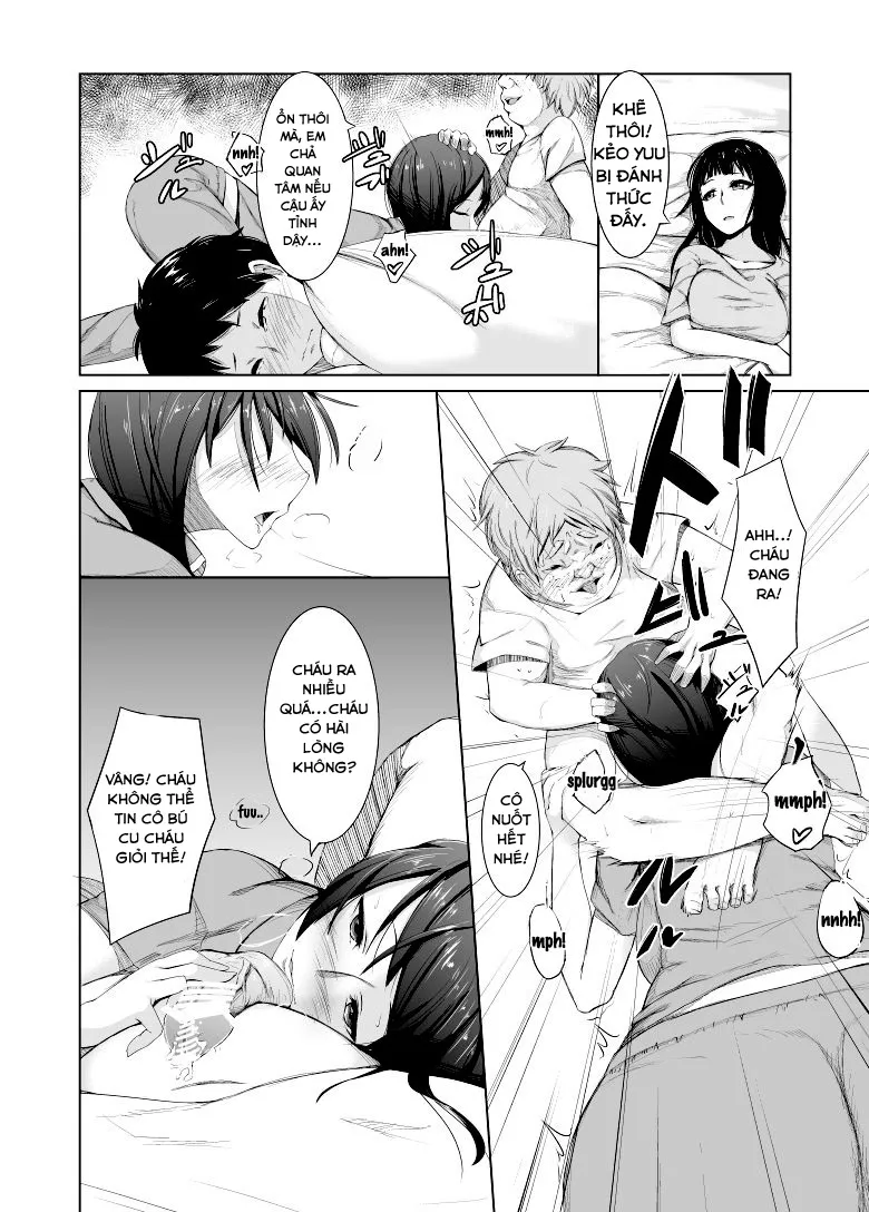 HentaiVN.net - Ảnh 7 - Debushota ga Ofuro de Harem Joutai [デブショタがお風呂でハーレム状態] - Chap 1