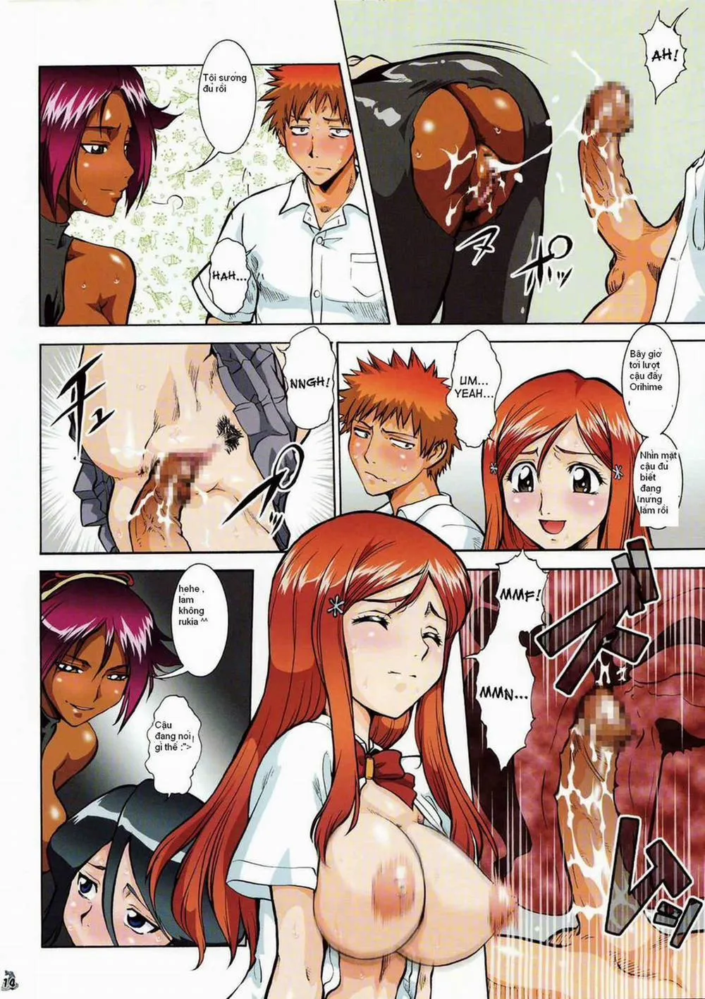 HentaiVN.net - Ảnh 11 - Bari Etchi (Bleach) - Chap 1