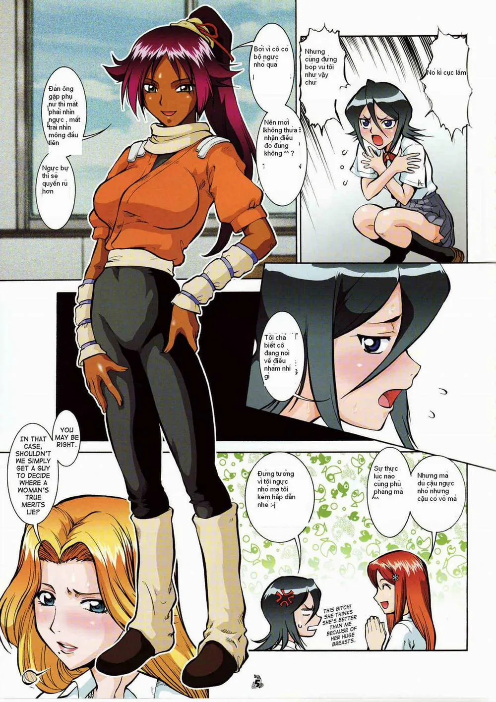 HentaiVN.net - Ảnh 4 - Bari Etchi (Bleach) - Chap 1