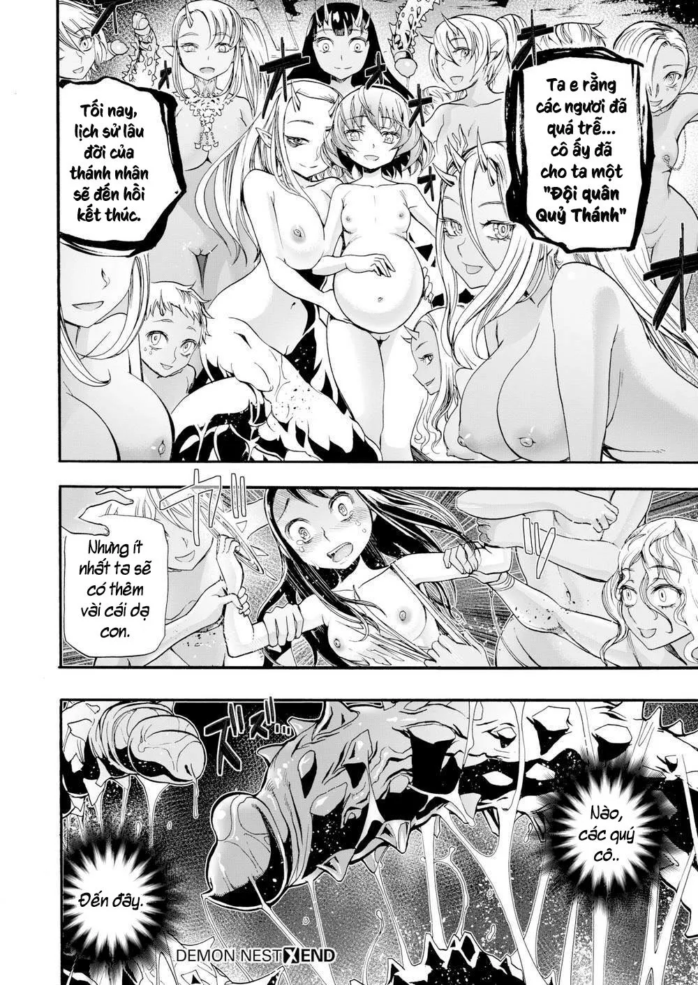 HentaiVN.net - Ảnh 21 - Quỷ huyệt [Demon nest] - Chap 1