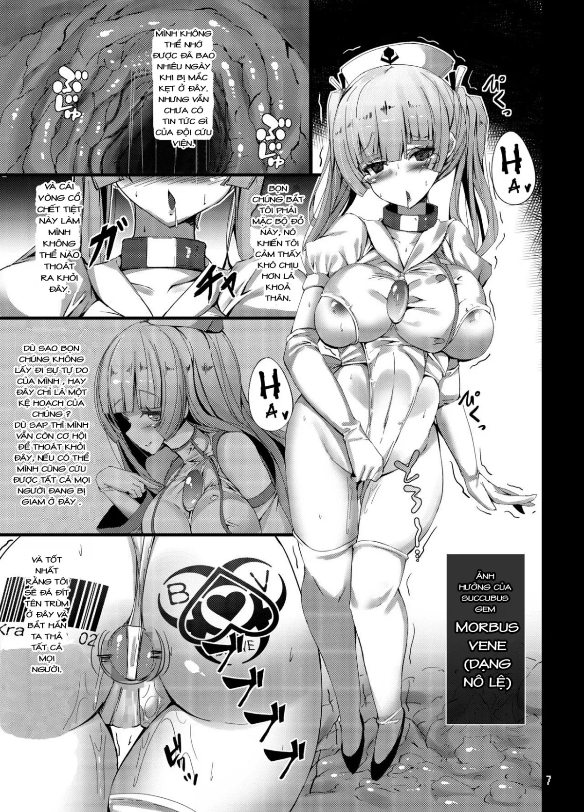 HentaiVN.net - Ảnh 7 - Seiten Souseki Treat Vennu ~Jaaku ni Mune no Seigi o Yugamerareshi Aoki Seitenshi~ | Panacea Jewel Angel Treat Veine [とりのおいしいところ (鳥三)] 聖天蒼石トリート・ヴェーヌ～邪悪に胸の正義を歪められし蒼き聖天使～] - Chap 1