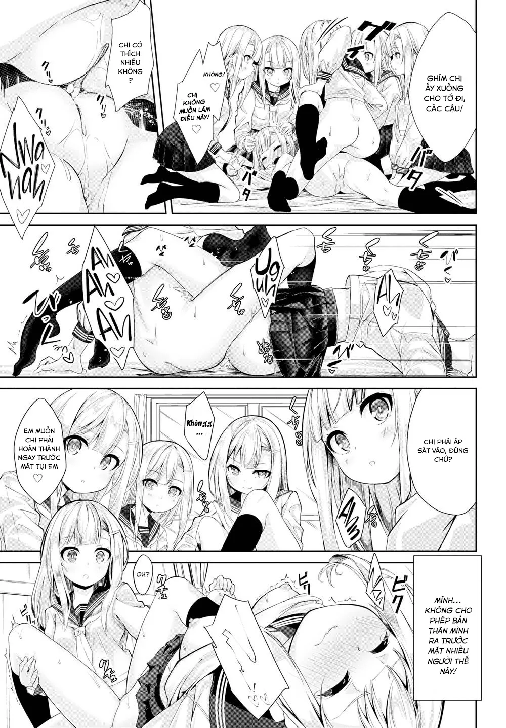 HentaiVN.net - Ảnh 15 - Many, Many Sisters - Chap 1