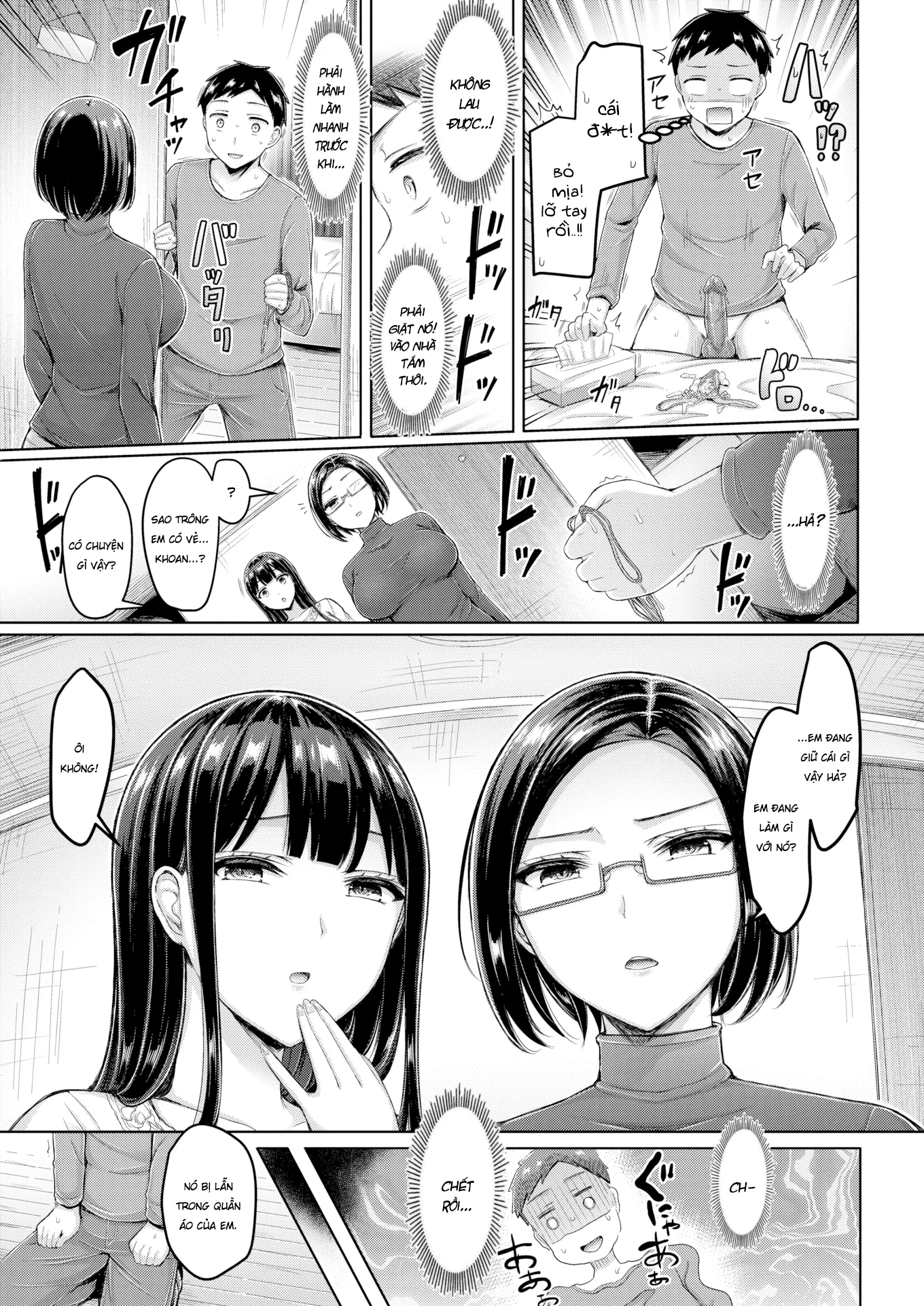 HentaiVN.net - Ảnh 6 - Big Sisses' Target - Chap 1
