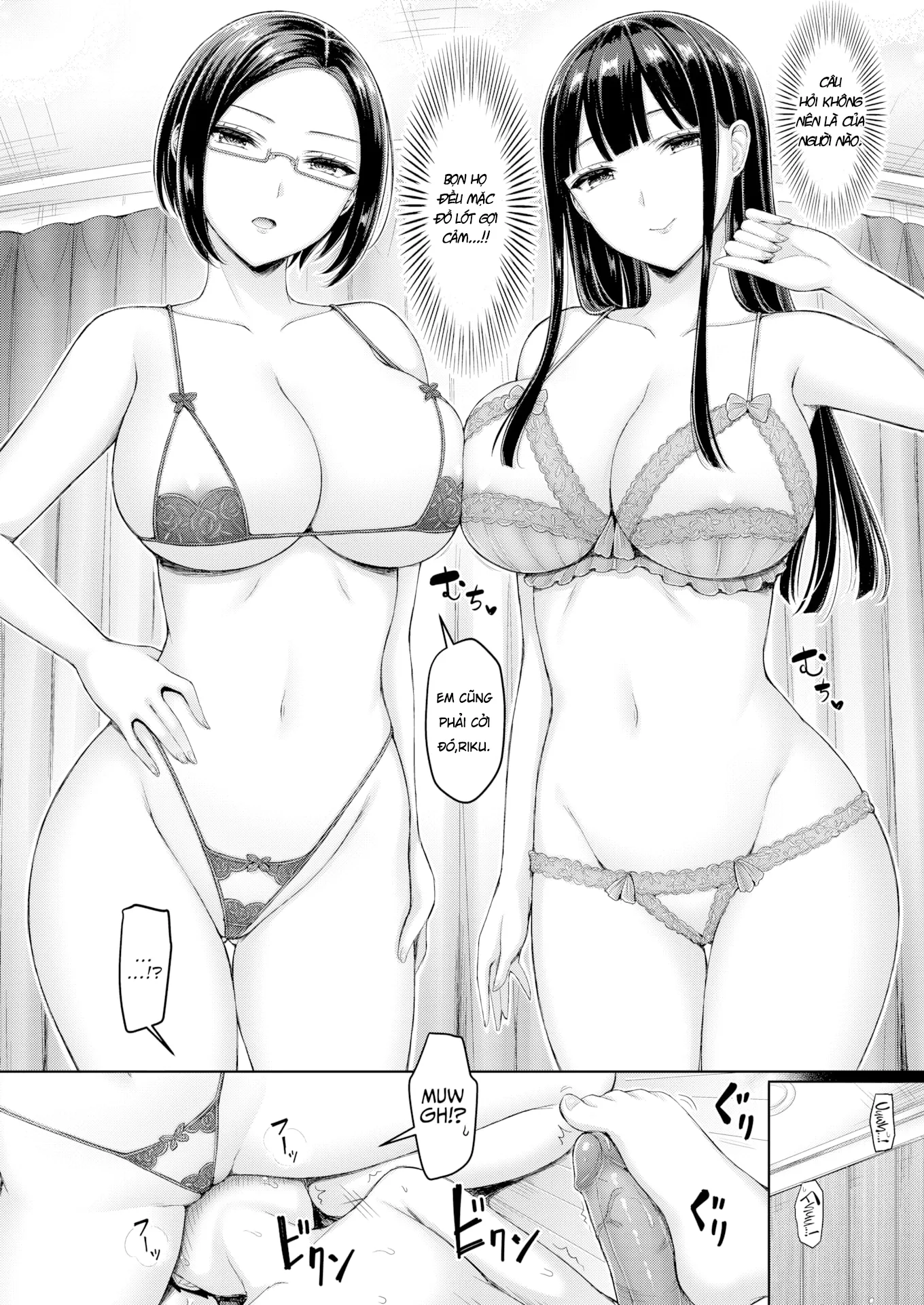 HentaiVN.net - Ảnh 9 - Big Sisses' Target - Chap 1