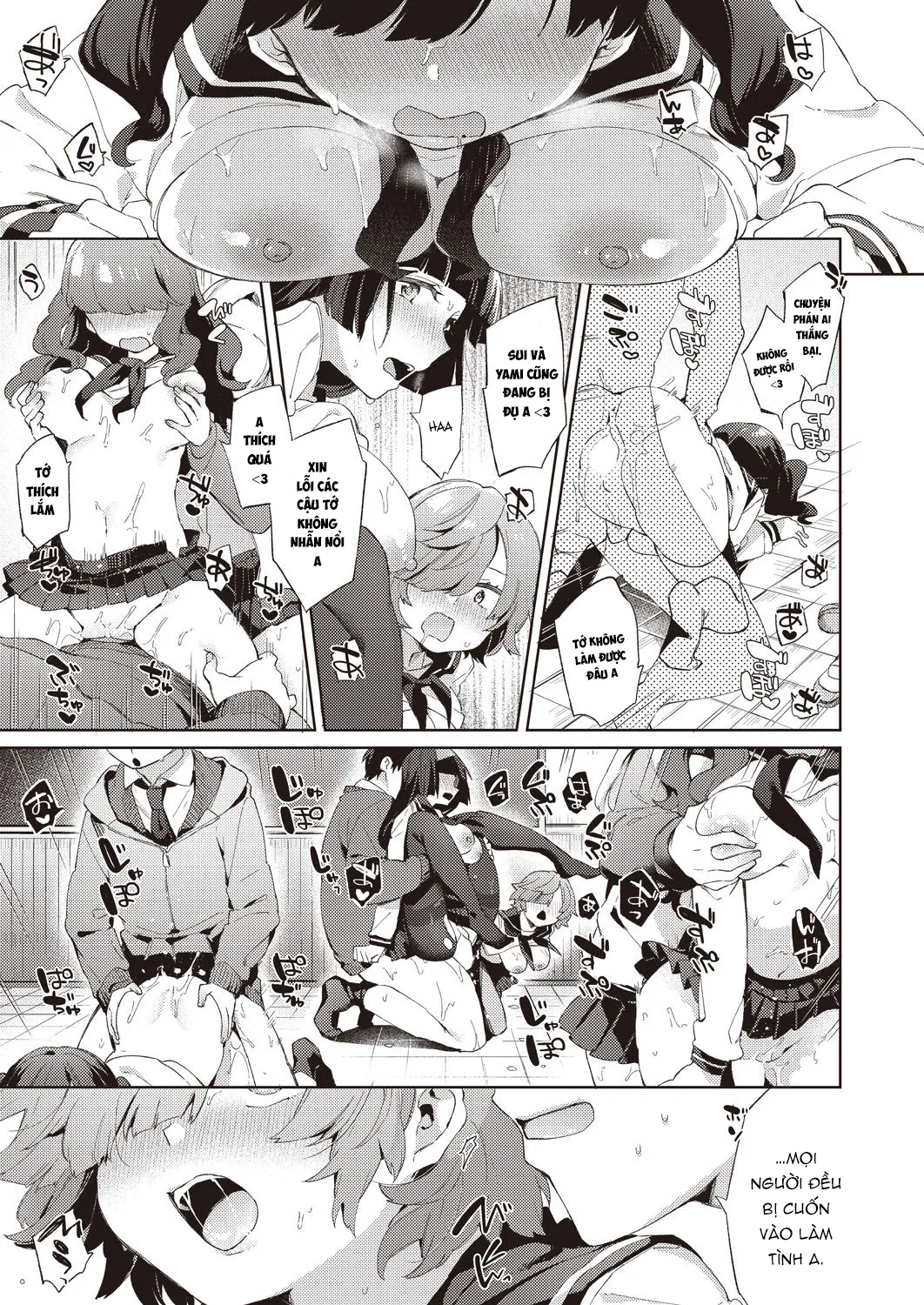 HentaiVN.net - Ảnh 22 - Biến Trường Học Thành Ổ Đĩ [Kyuukousha Love Hotel] - Chap 2
