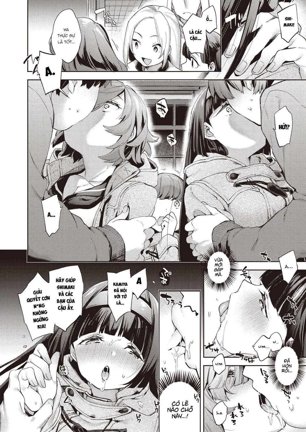 HentaiVN.net - Ảnh 7 - Biến Trường Học Thành Ổ Đĩ [Kyuukousha Love Hotel] - Chap 2