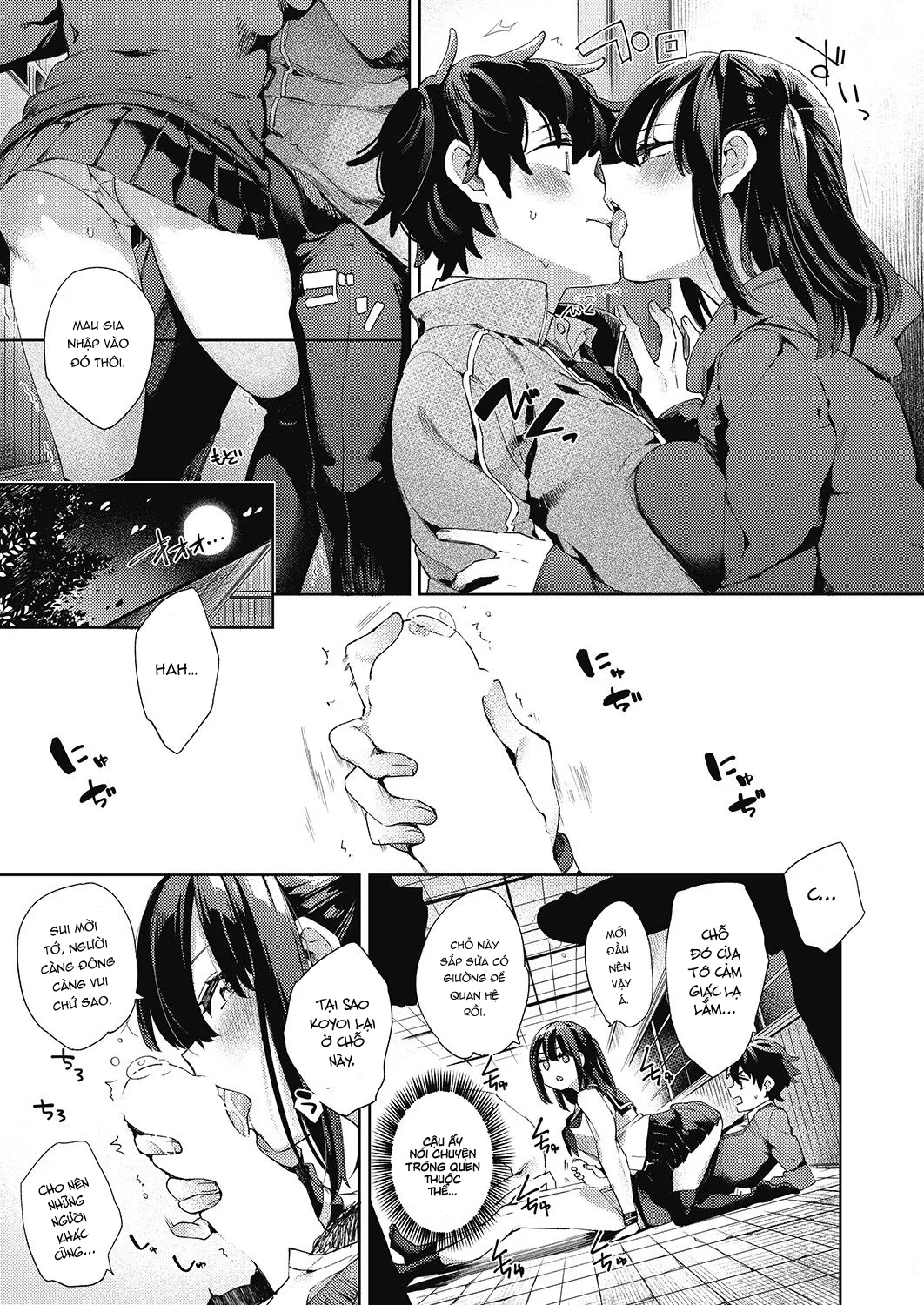 HentaiVN.net - Ảnh 10 - Biến Trường Học Thành Ổ Đĩ [Kyuukousha Love Hotel] - Chap 3