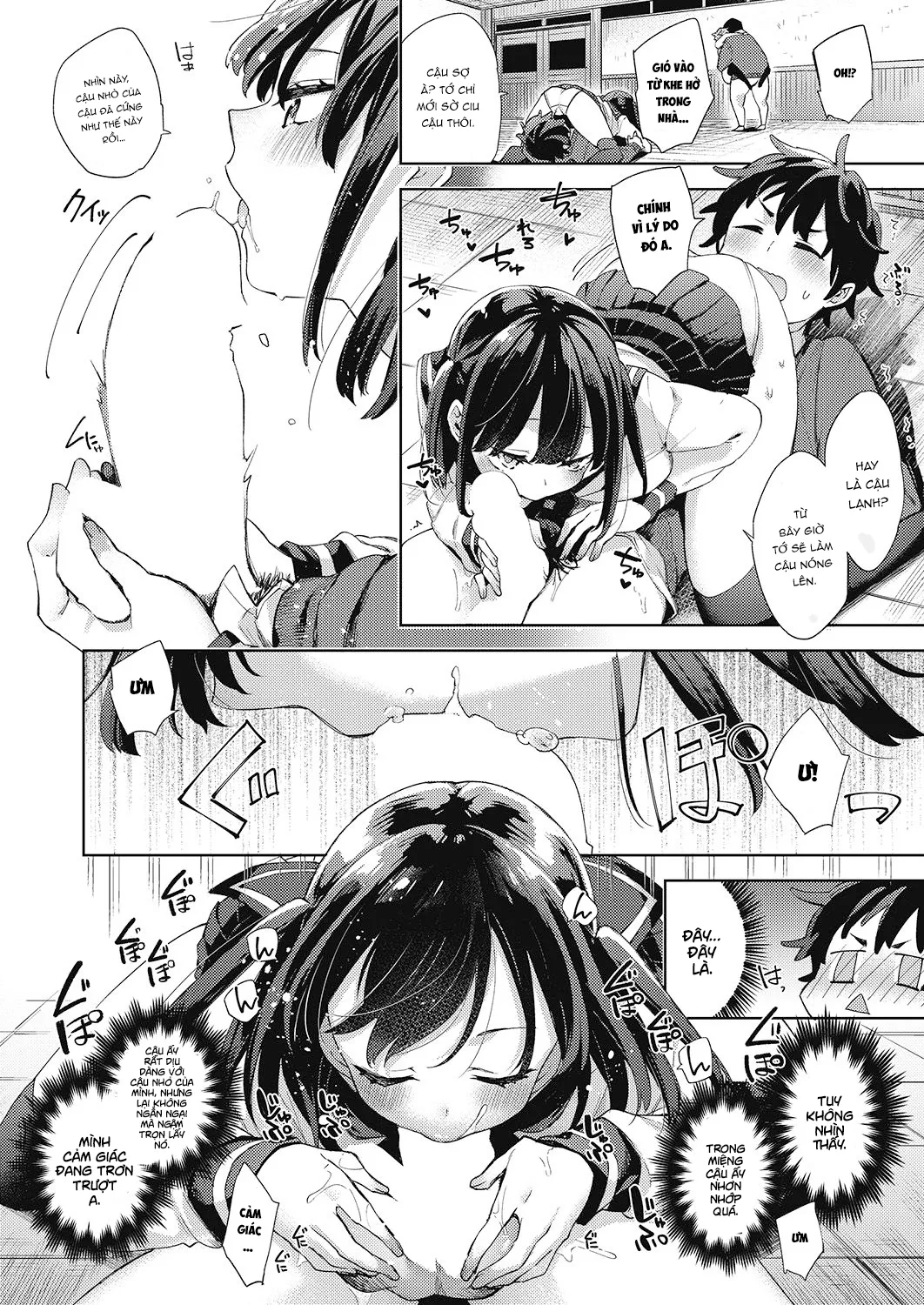 HentaiVN.net - Ảnh 11 - Biến Trường Học Thành Ổ Đĩ [Kyuukousha Love Hotel] - Chap 3