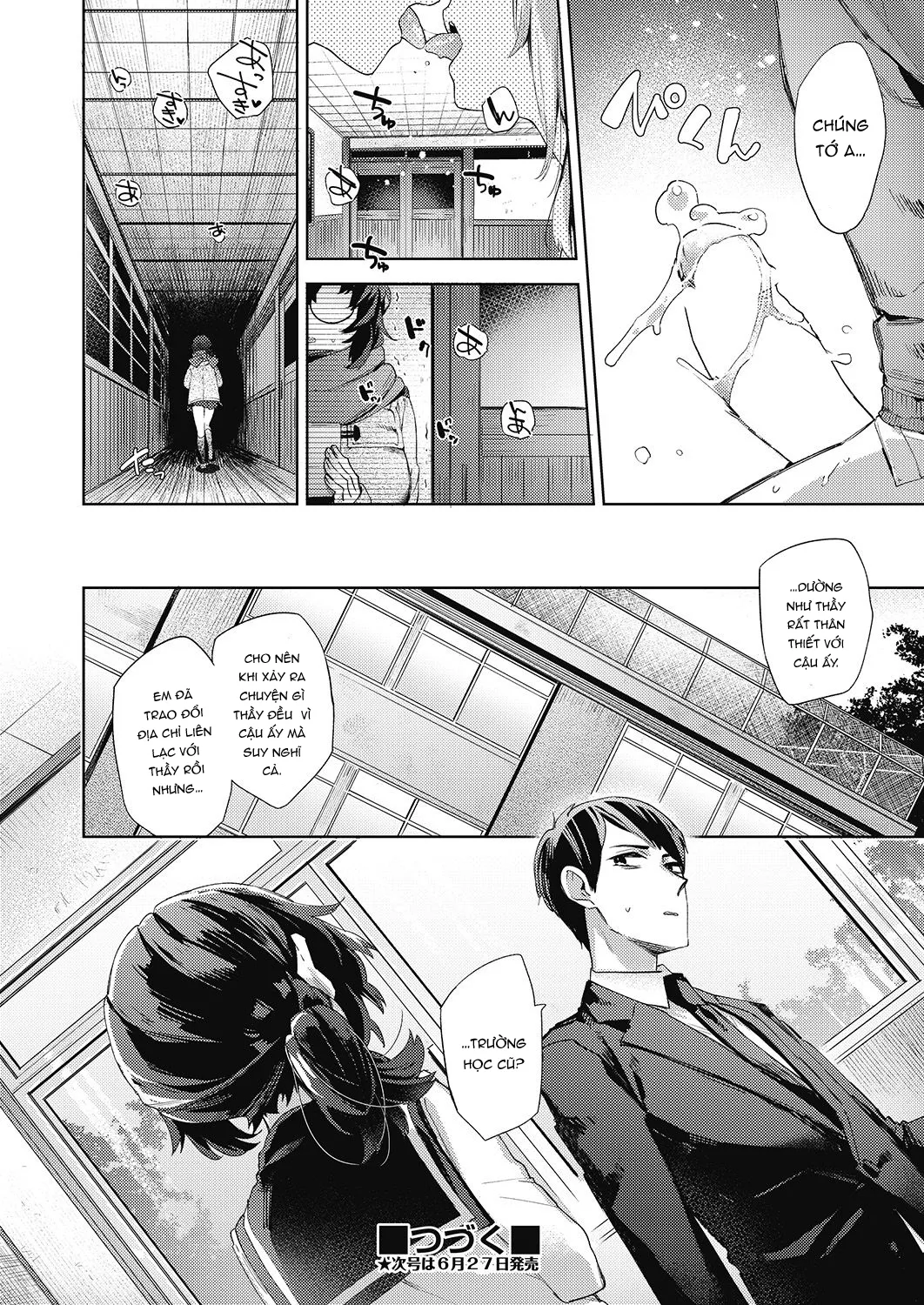 HentaiVN.net - Ảnh 27 - Biến Trường Học Thành Ổ Đĩ [Kyuukousha Love Hotel] - Chap 3