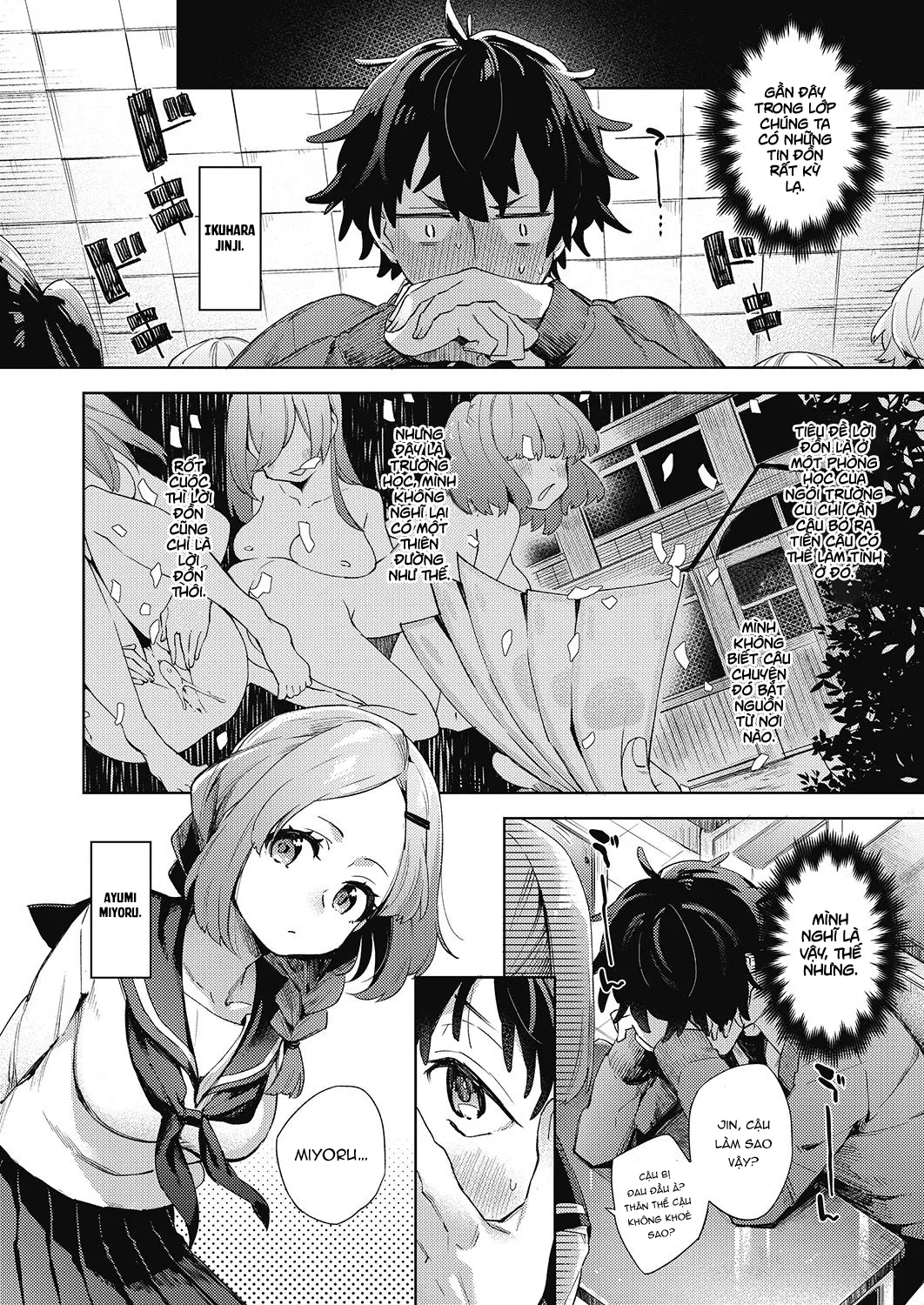HentaiVN.net - Ảnh 5 - Biến Trường Học Thành Ổ Đĩ [Kyuukousha Love Hotel] - Chap 3