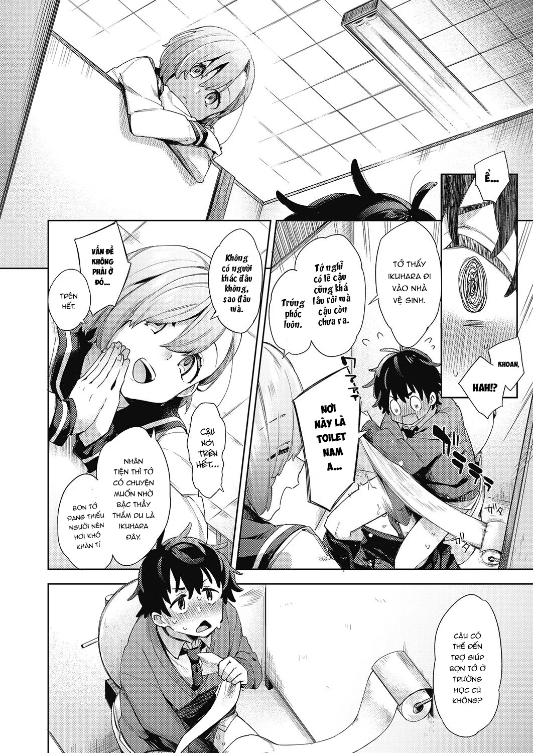 HentaiVN.net - Ảnh 7 - Biến Trường Học Thành Ổ Đĩ [Kyuukousha Love Hotel] - Chap 3