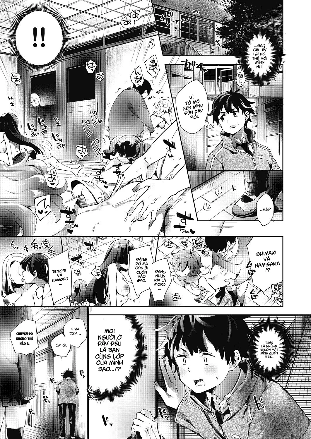HentaiVN.net - Ảnh 8 - Biến Trường Học Thành Ổ Đĩ [Kyuukousha Love Hotel] - Chap 3