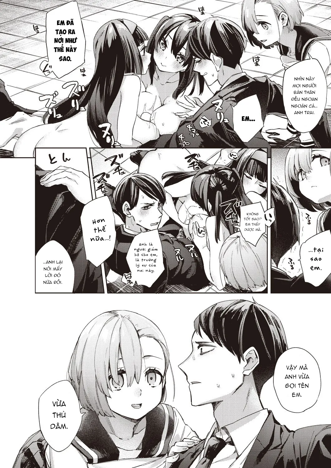 HentaiVN.net - Ảnh 18 - Biến Trường Học Thành Ổ Đĩ [Kyuukousha Love Hotel] - Chap 4