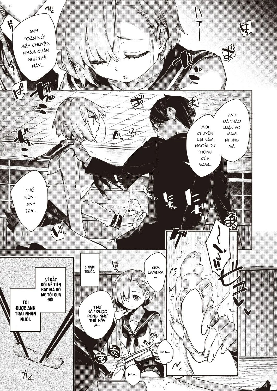 HentaiVN.net - Ảnh 5 - Biến Trường Học Thành Ổ Đĩ [Kyuukousha Love Hotel] - Chap 4