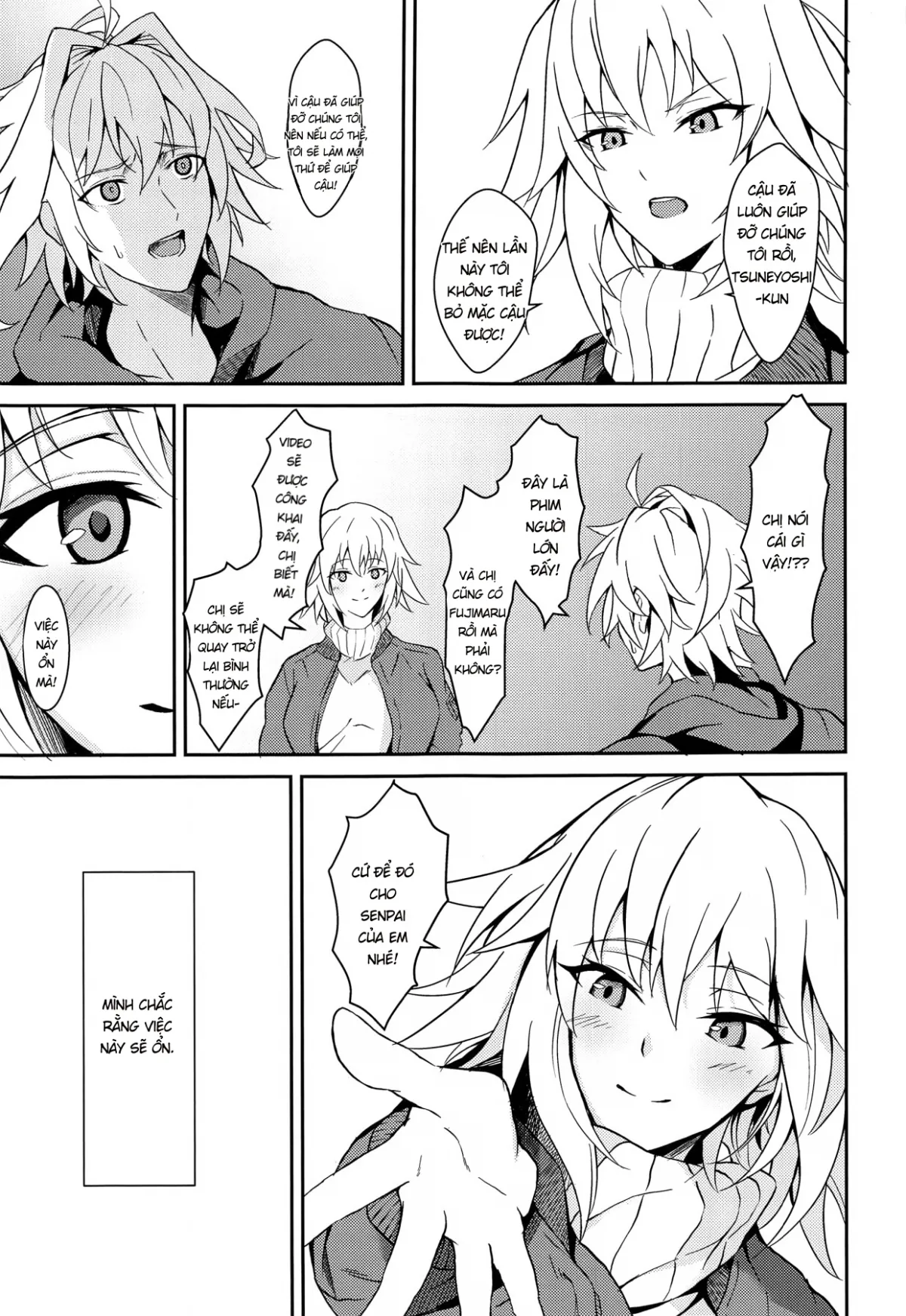 HentaiVN.net - Ảnh 11 - The rumored beautiful office lady is a thick Jeanne d'Arc (Fate/Grand Order) [Uwasa no Bijin OL Jeanne d'Arc Gekiatsu Tennen Jiru Mashimashi ; 噂の美人OL ジャンヌ・ダルク 激アツ天然汁マシマシ (Fate/Grand Order)] - Chap 1
