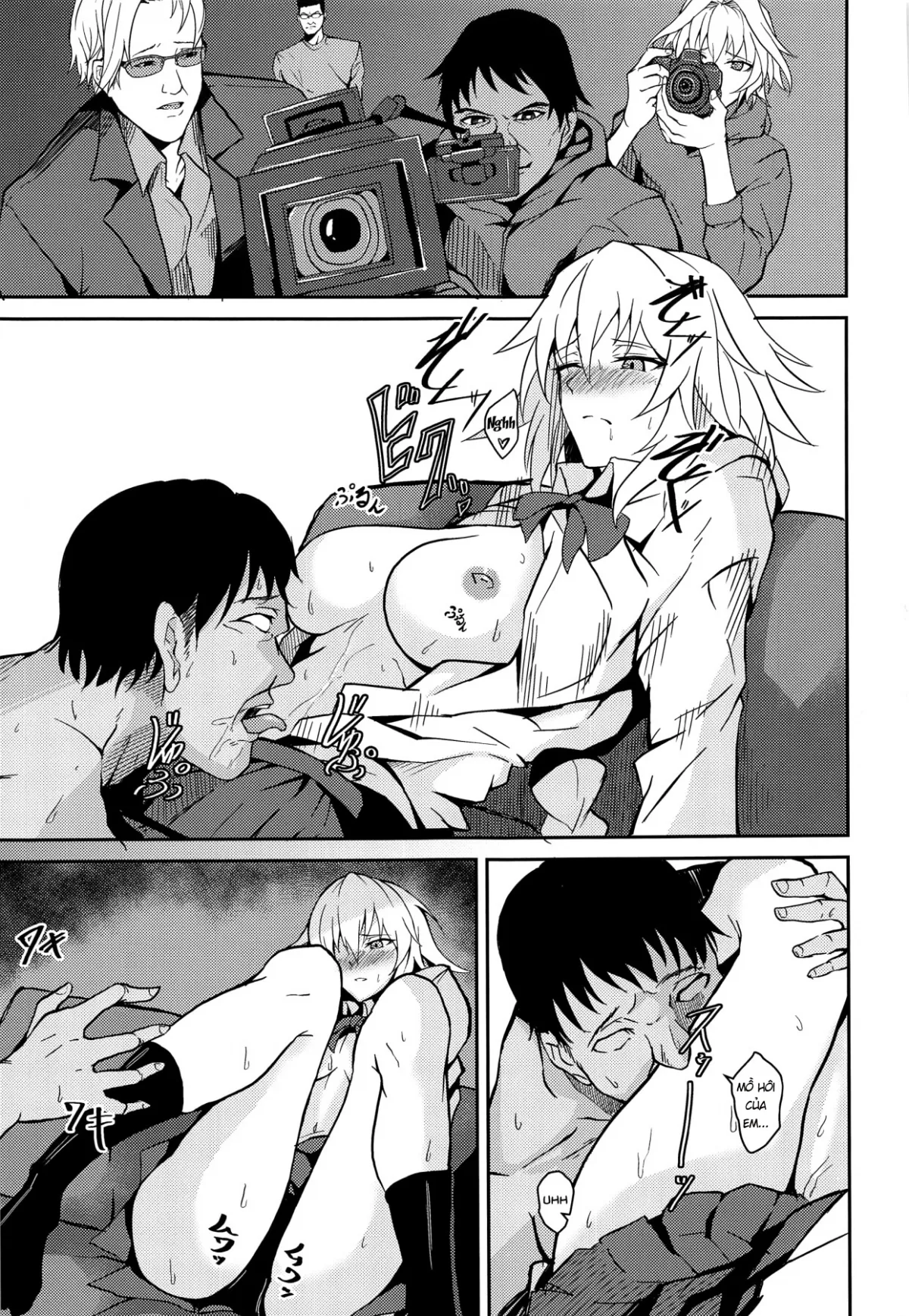 HentaiVN.net - Ảnh 13 - The rumored beautiful office lady is a thick Jeanne d'Arc (Fate/Grand Order) [Uwasa no Bijin OL Jeanne d'Arc Gekiatsu Tennen Jiru Mashimashi ; 噂の美人OL ジャンヌ・ダルク 激アツ天然汁マシマシ (Fate/Grand Order)] - Chap 1