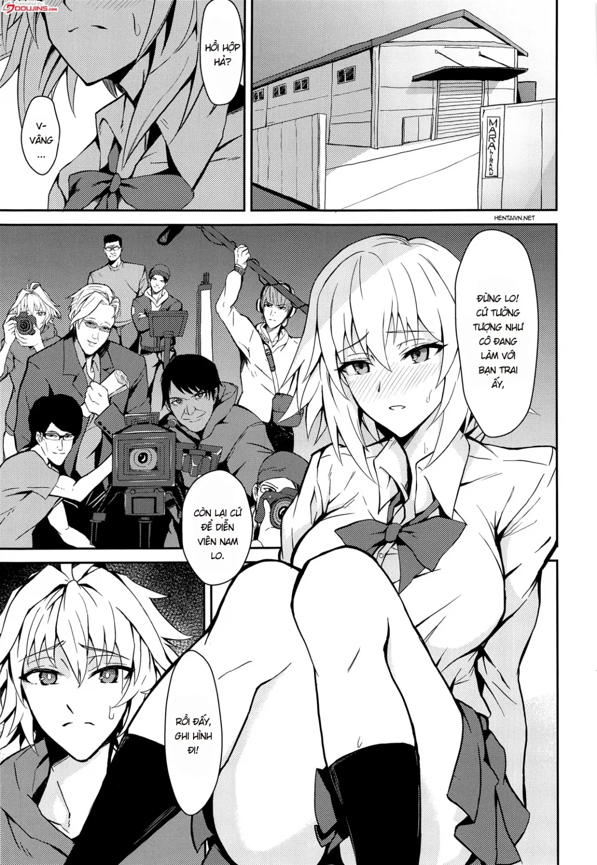 HentaiVN.net - Ảnh 3 - The rumored beautiful office lady is a thick Jeanne d'Arc (Fate/Grand Order) [Uwasa no Bijin OL Jeanne d'Arc Gekiatsu Tennen Jiru Mashimashi ; 噂の美人OL ジャンヌ・ダルク 激アツ天然汁マシマシ (Fate/Grand Order)] - Chap 1