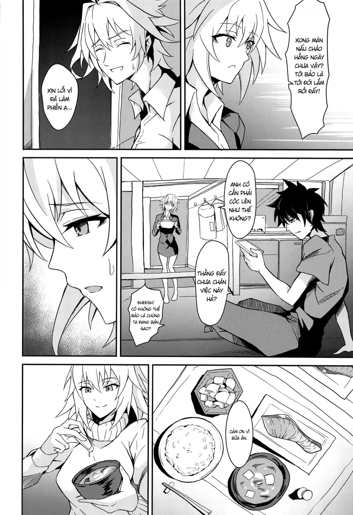 HentaiVN.net - Ảnh 6 - The rumored beautiful office lady is a thick Jeanne d'Arc (Fate/Grand Order) [Uwasa no Bijin OL Jeanne d'Arc Gekiatsu Tennen Jiru Mashimashi ; 噂の美人OL ジャンヌ・ダルク 激アツ天然汁マシマシ (Fate/Grand Order)] - Chap 1