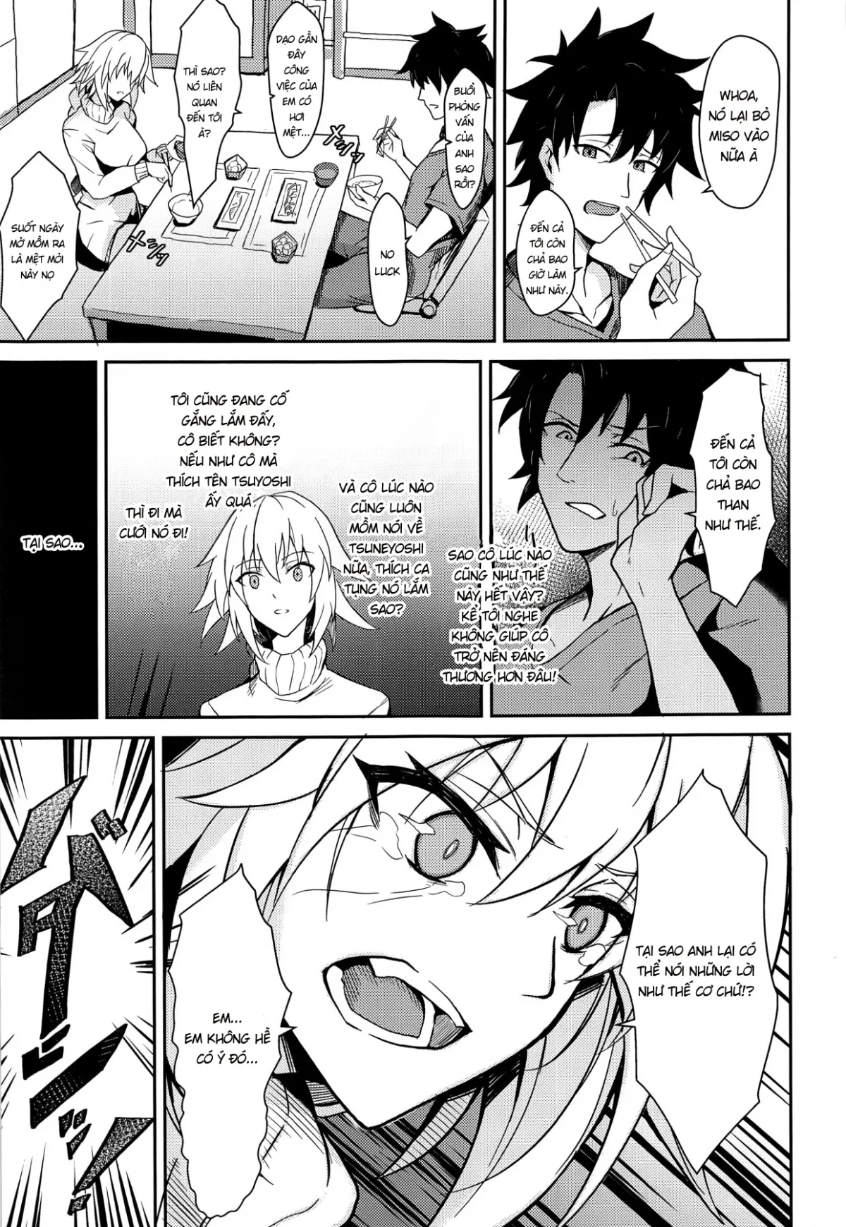 HentaiVN.net - Ảnh 7 - The rumored beautiful office lady is a thick Jeanne d'Arc (Fate/Grand Order) [Uwasa no Bijin OL Jeanne d'Arc Gekiatsu Tennen Jiru Mashimashi ; 噂の美人OL ジャンヌ・ダルク 激アツ天然汁マシマシ (Fate/Grand Order)] - Chap 1