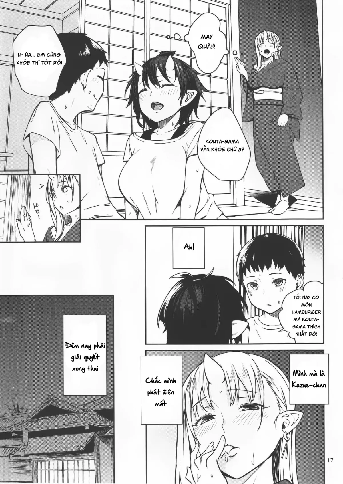 HentaiVN.net - Ảnh 17 - Oni no Sumu Ie [鬼の棲む家] - Chap 1