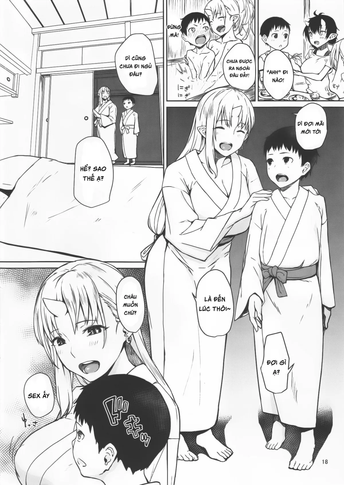 HentaiVN.net - Ảnh 18 - Oni no Sumu Ie [鬼の棲む家] - Chap 1