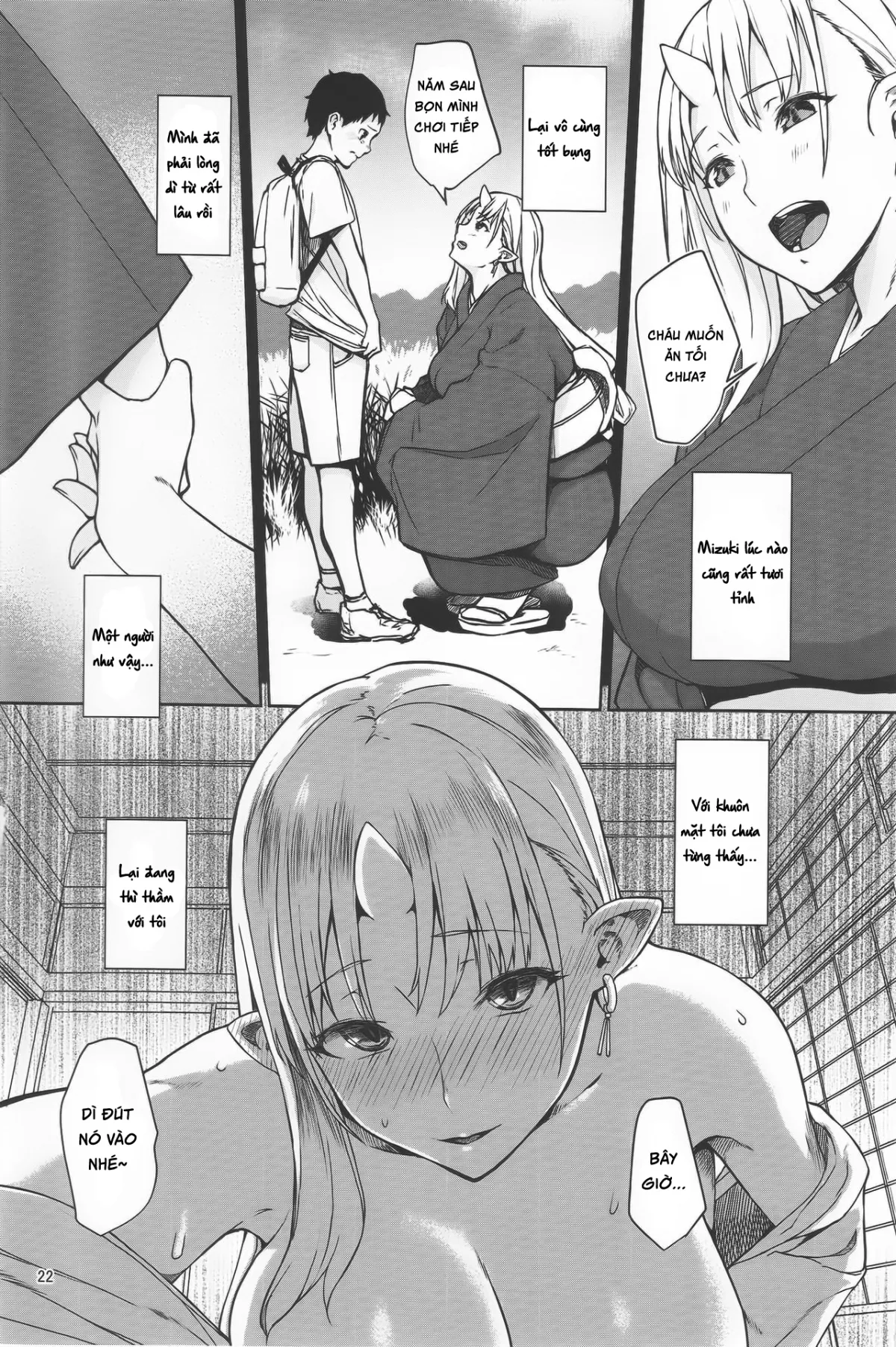 HentaiVN.net - Ảnh 22 - Oni no Sumu Ie [鬼の棲む家] - Chap 1