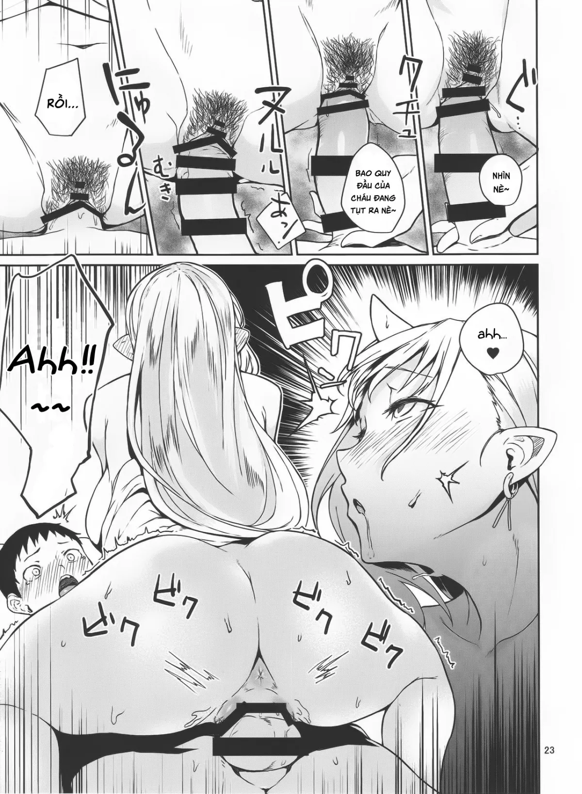 HentaiVN.net - Ảnh 23 - Oni no Sumu Ie [鬼の棲む家] - Chap 1
