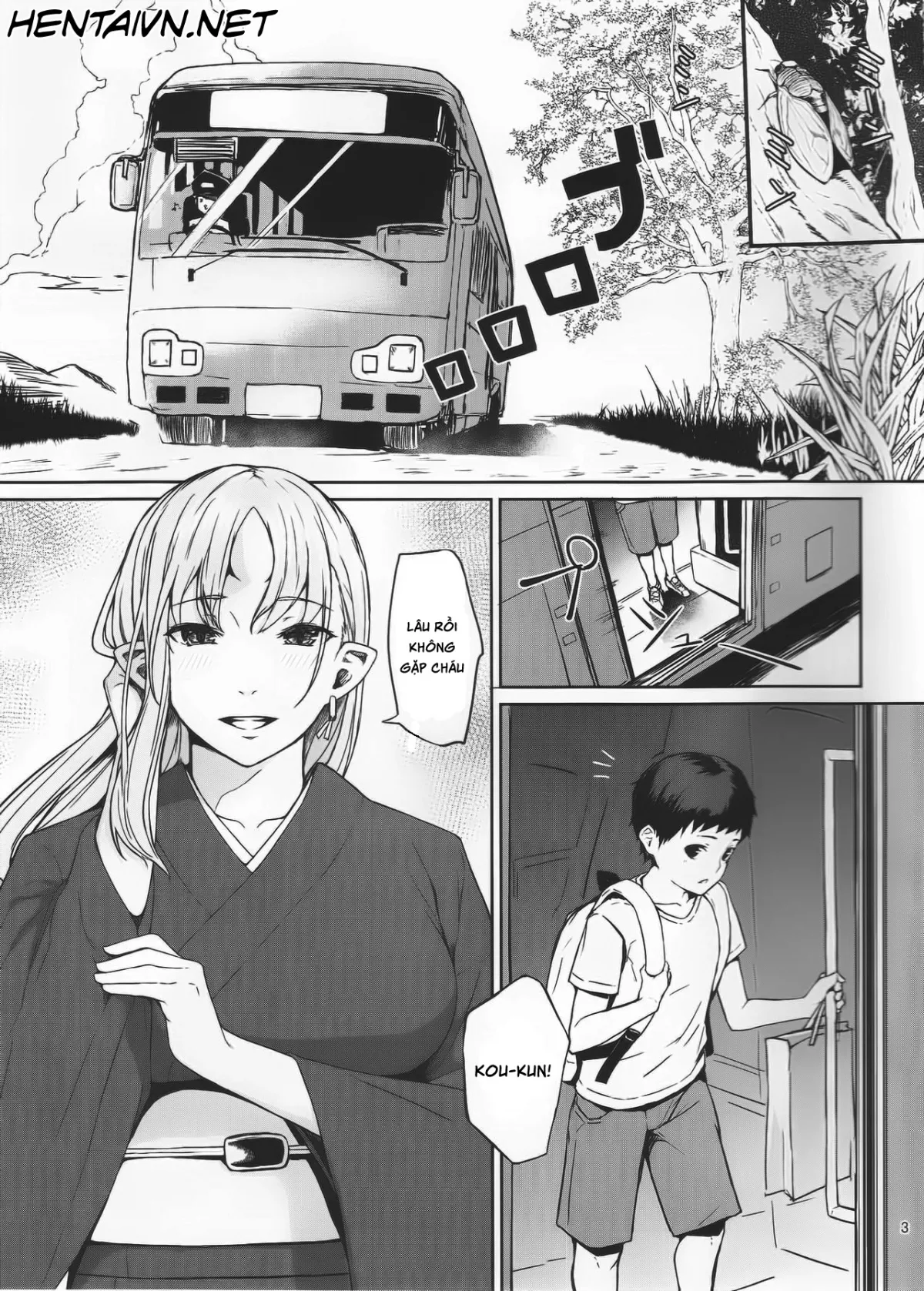 HentaiVN.net - Ảnh 3 - Oni no Sumu Ie [鬼の棲む家] - Chap 1