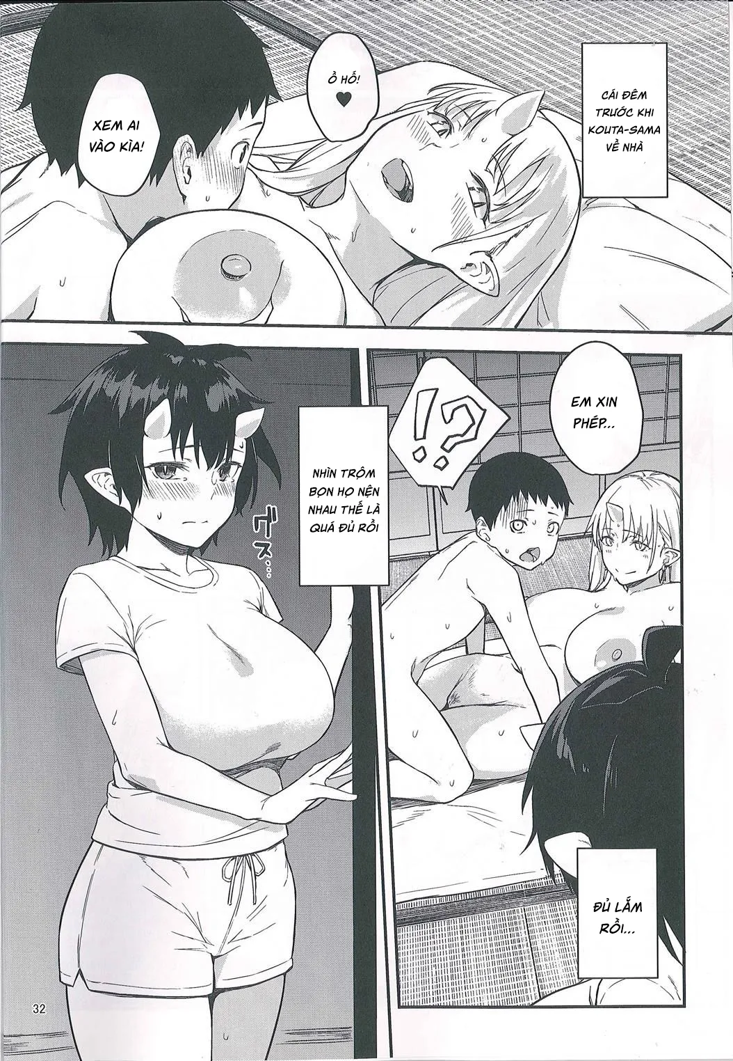 HentaiVN.net - Ảnh 30 - Oni no Sumu Ie [鬼の棲む家] - Chap 2