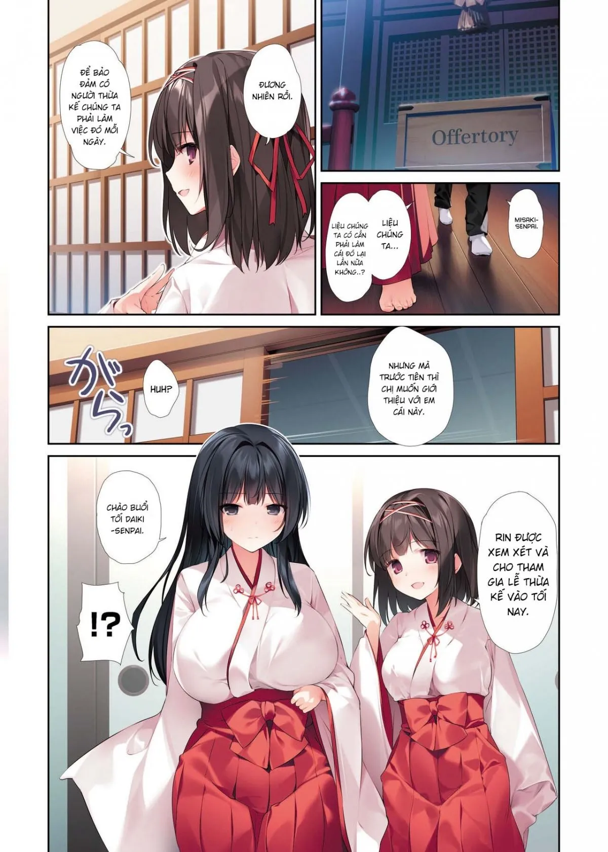 HentaiVN.net - Ảnh 20 - Seiso Bitch na Miko Senpai 3 - Chap 1