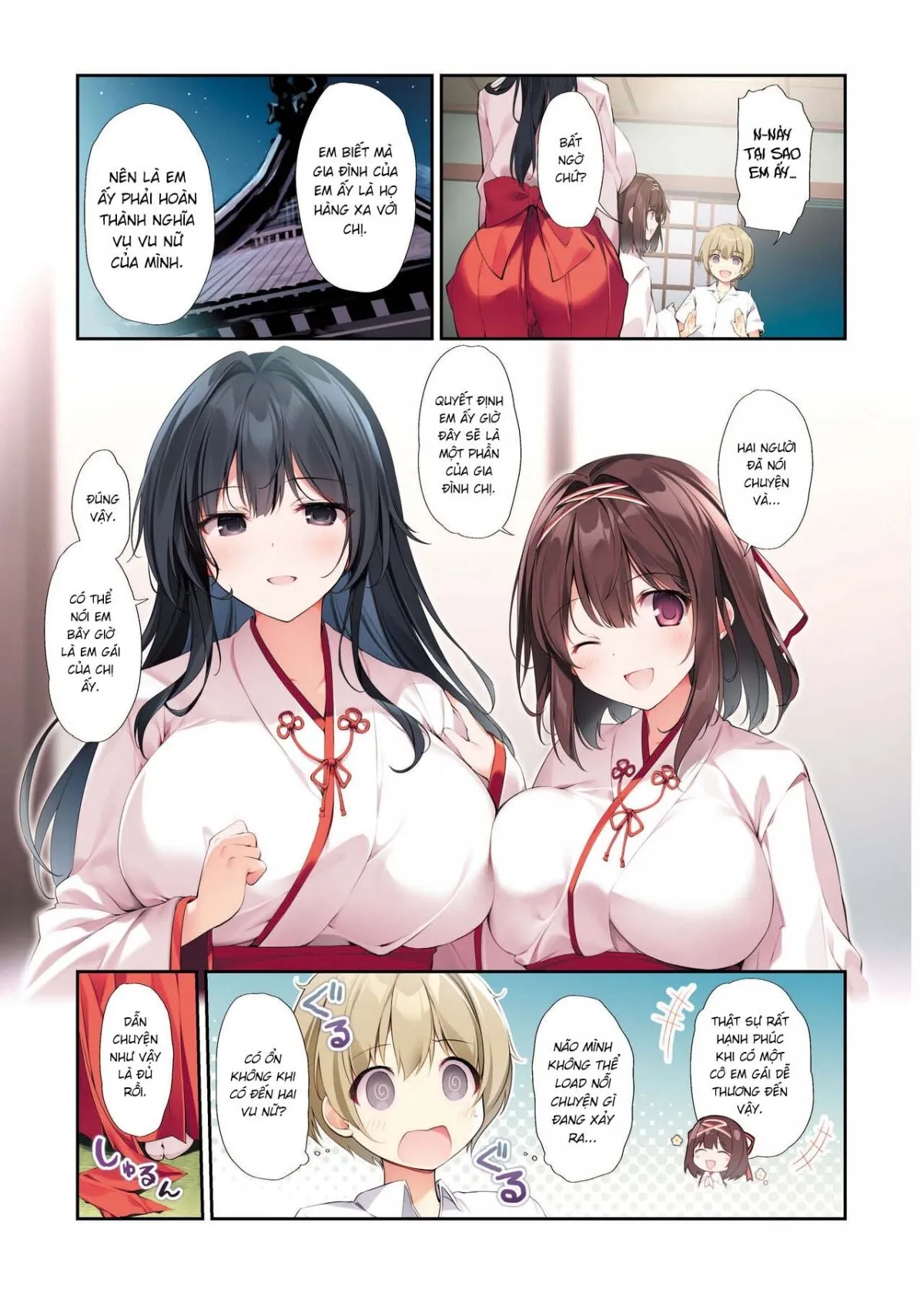 HentaiVN.net - Ảnh 21 - Seiso Bitch na Miko Senpai 3 - Chap 1