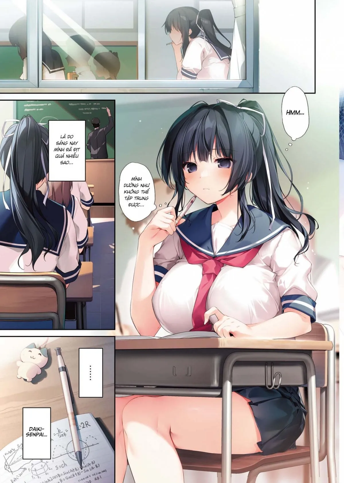 HentaiVN.net - Ảnh 4 - Seiso Bitch na Miko Senpai 3 - Chap 1