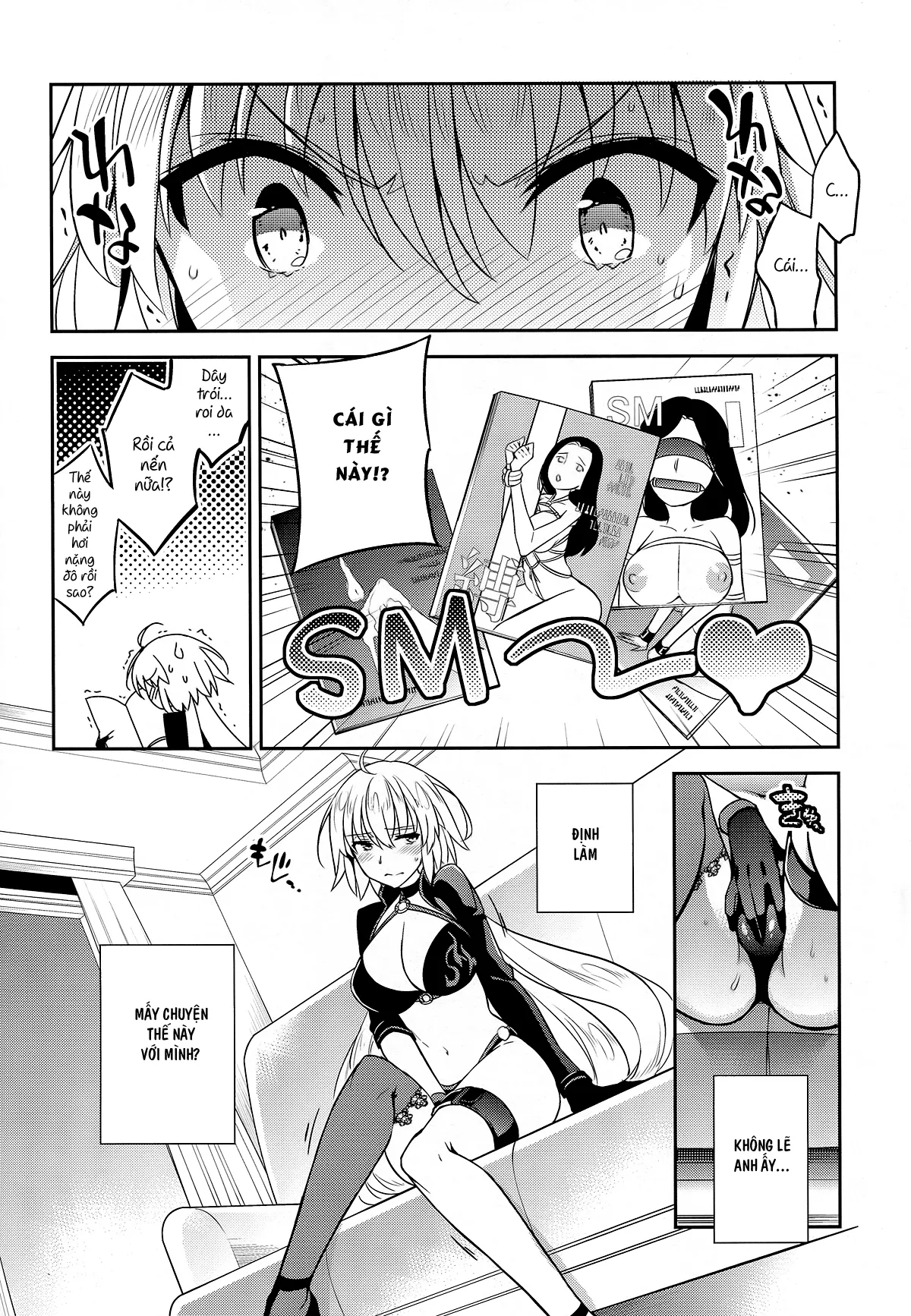 HentaiVN.net - Ảnh 5 - C9-37 Jeanne Alter-chan to Yuru Fuwa SM (Fate/Grand Order) [Little Miss Jeanne Alter’s Fluffy-Wuffy S&M Ichitaka; C9-37 ジャンヌオルタちゃんとゆるふわSM (Fate/Grand Order)] - Chap 1