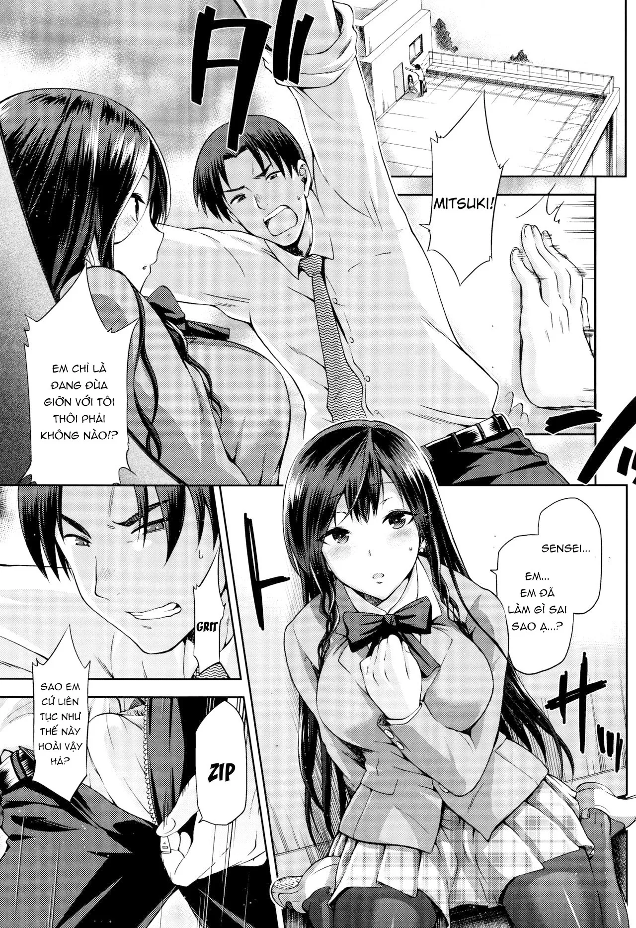 HentaiVN.net - Ảnh 10 - Yamitsuki Zenpen - Chap 1