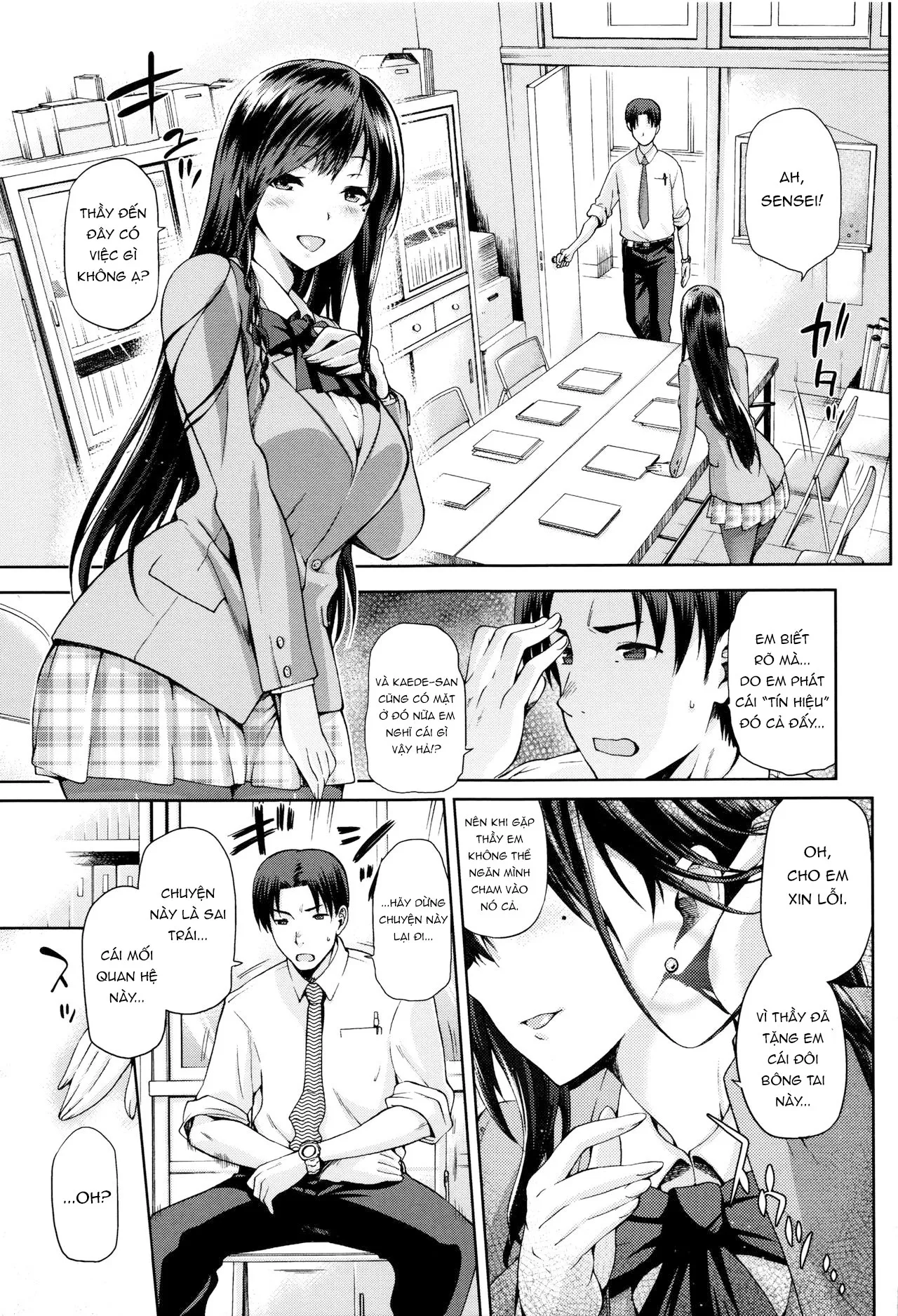HentaiVN.net - Ảnh 4 - Yamitsuki Zenpen - Chap 1